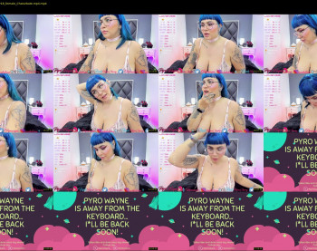pyrowayne — 20 minute Chaturbate female cam show recording, 720p, May 28, 2021