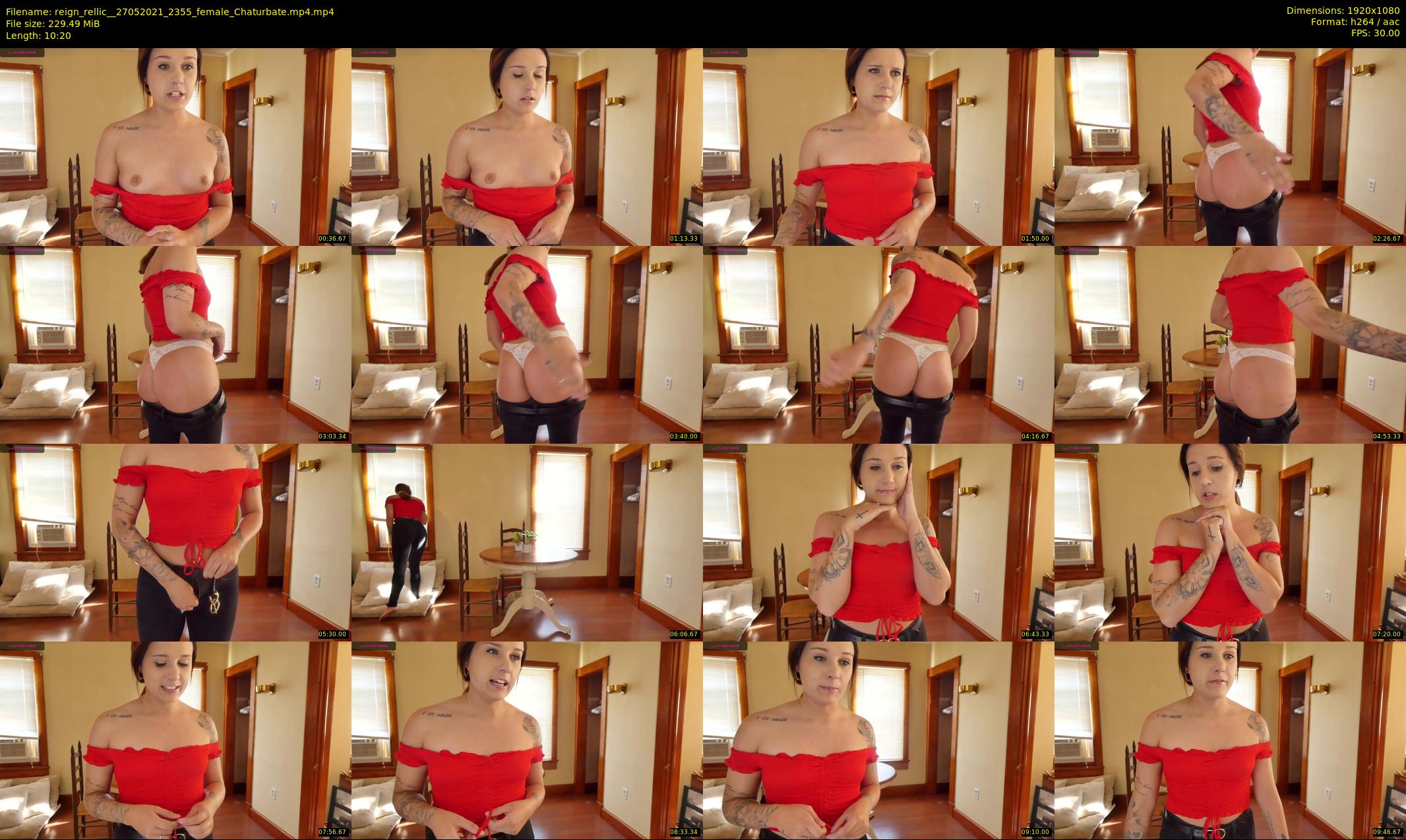 reign_rellic_ — 11 minute Chaturbate female cam show recording, 1080p, May 27, 2021