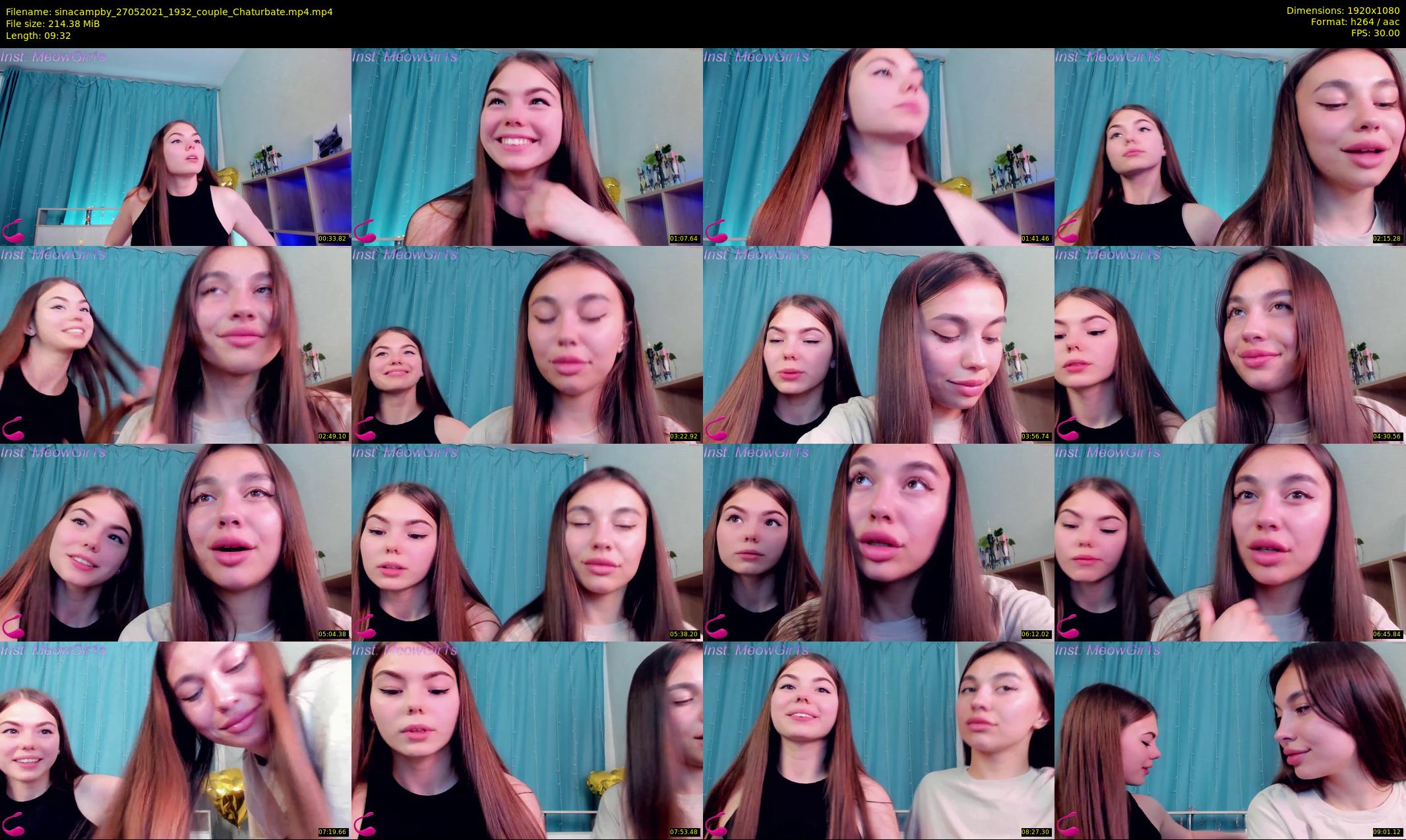 sinacampby — 10 minute Chaturbate couple cam show recording, 1080p, May 27, 2021