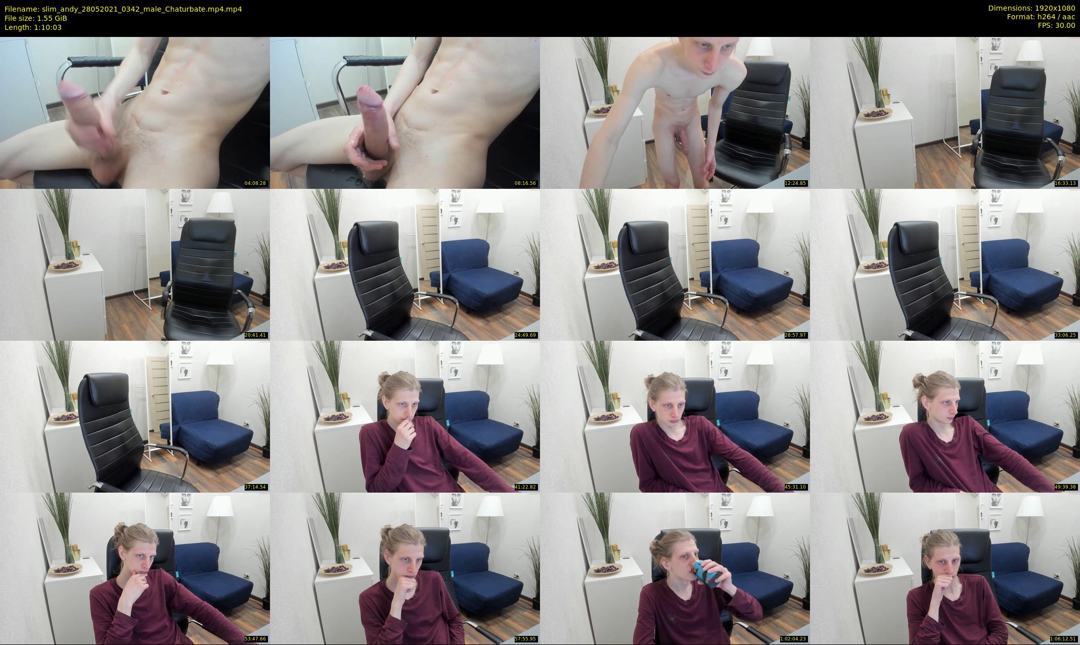 slim_andy — 71 minute Chaturbate male cam show recording, 1080p, May 28, 2021