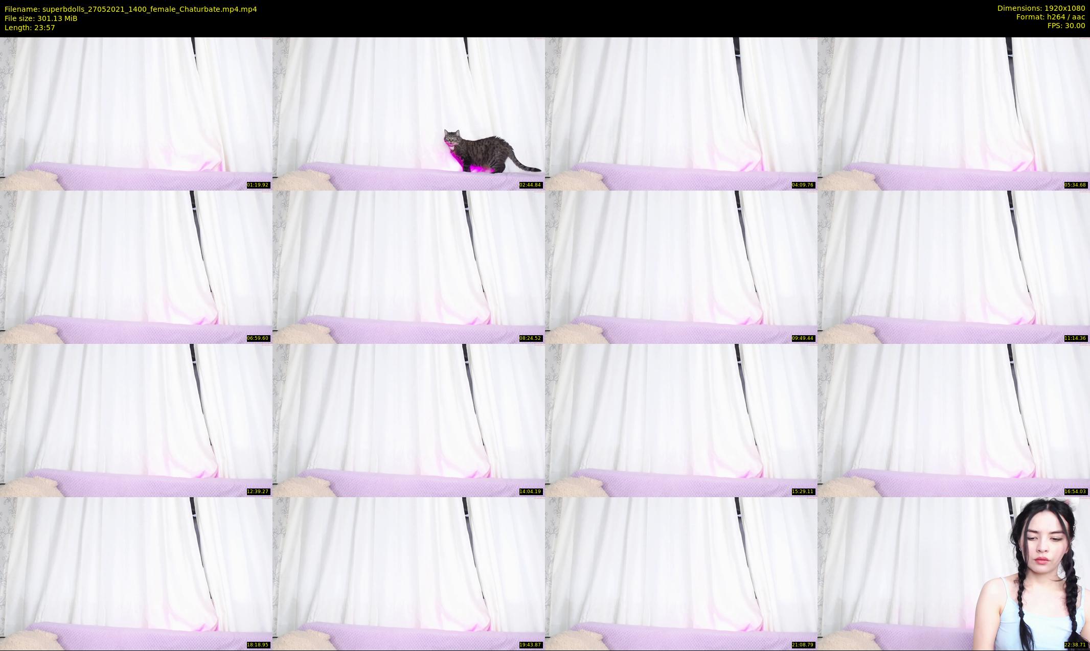 superbdolls — 24 minute Chaturbate couple cam show recording, 1080p, May 27, 2021