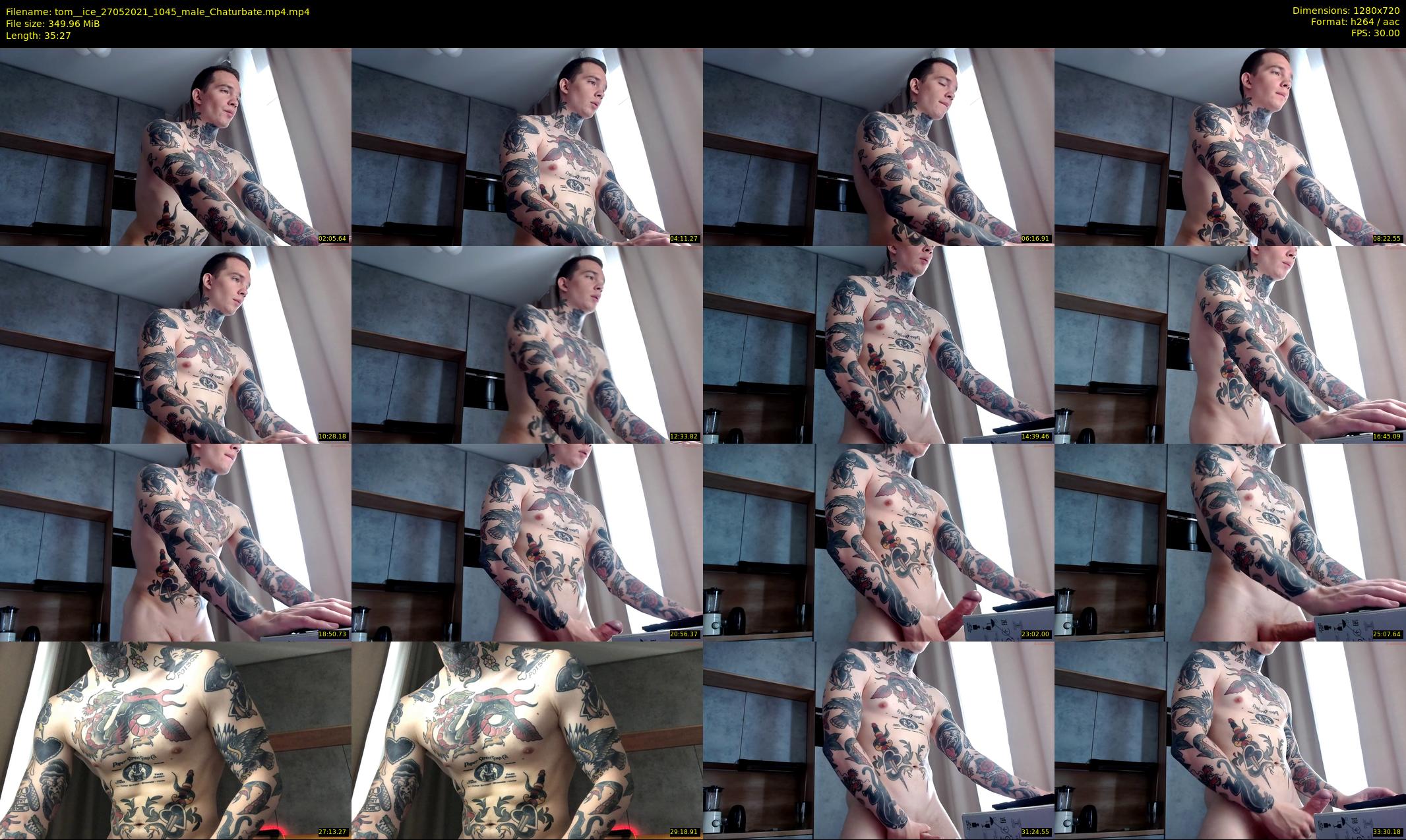 tom__ice — 36 minute Chaturbate male cam show recording, 720p, May 27, 2021