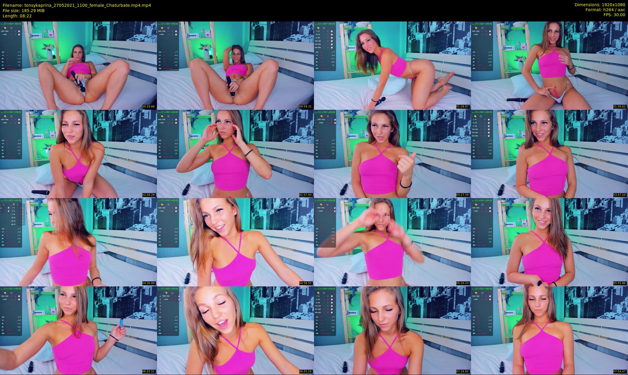 tonsykaprina — 9 minute Chaturbate couple cam show recording, 1080p, May 27, 2021