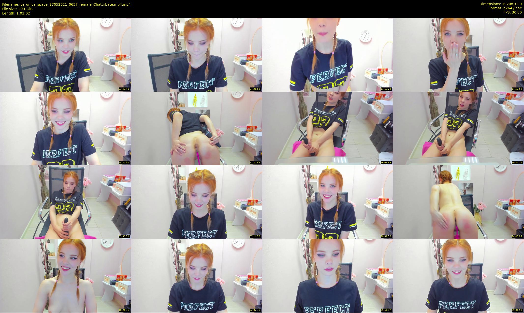 veronica_space — 64 minute Chaturbate female cam show recording, 1080p, May 27, 2021