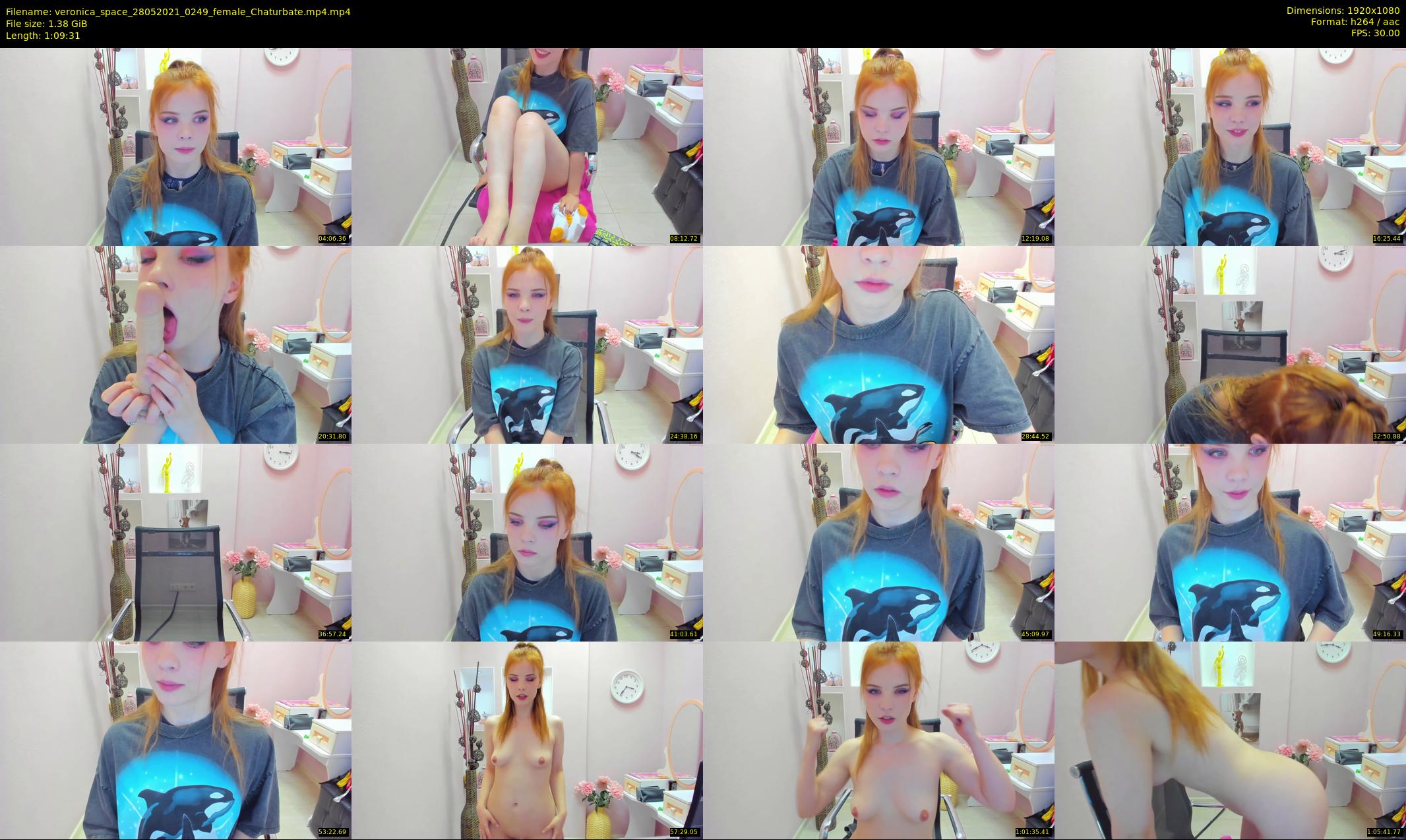 veronica_space — 70 minute Chaturbate female cam show recording, 1080p, May 28, 2021