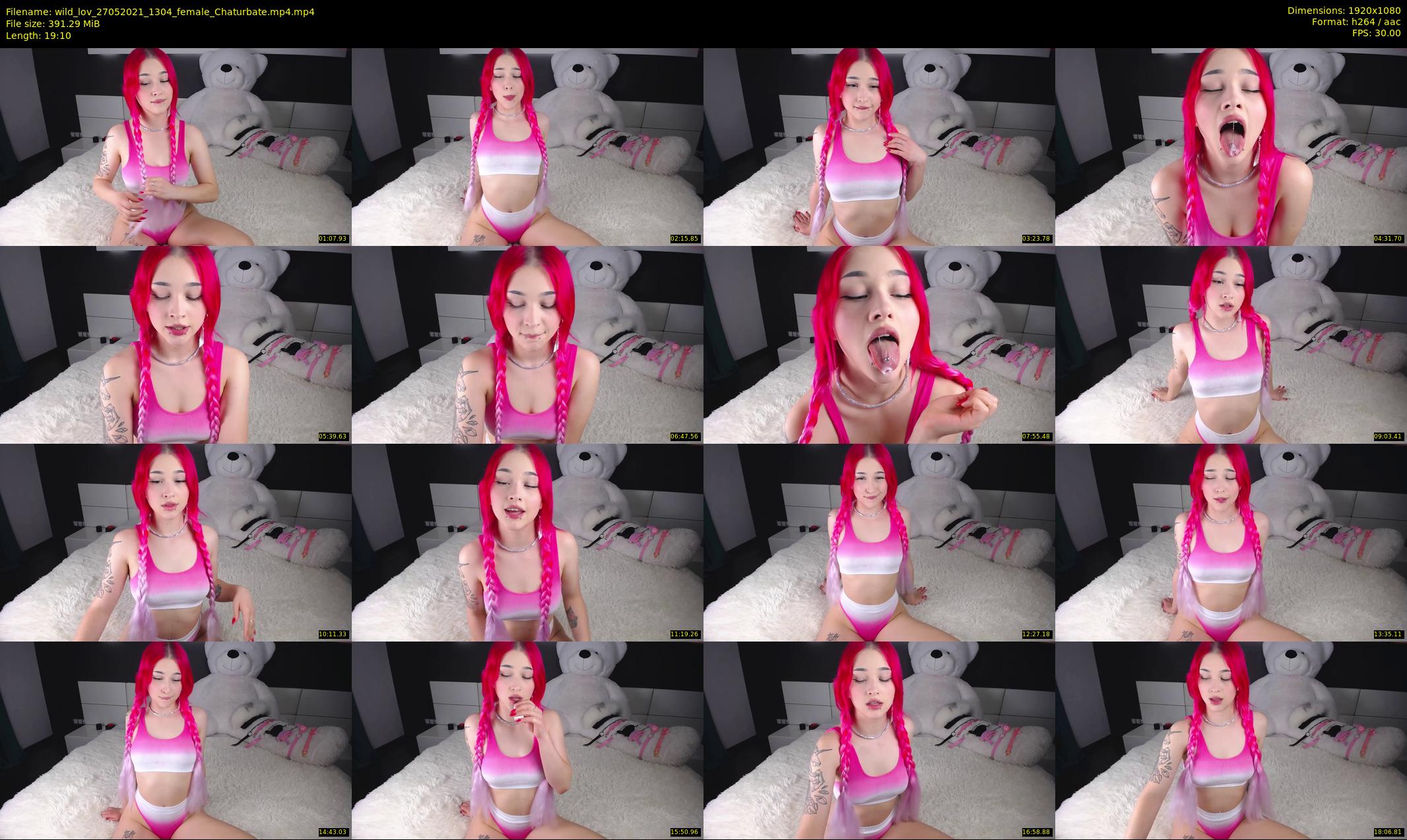 wild_lov — 20 minute Chaturbate female cam show recording, 1080p, May 27, 2021