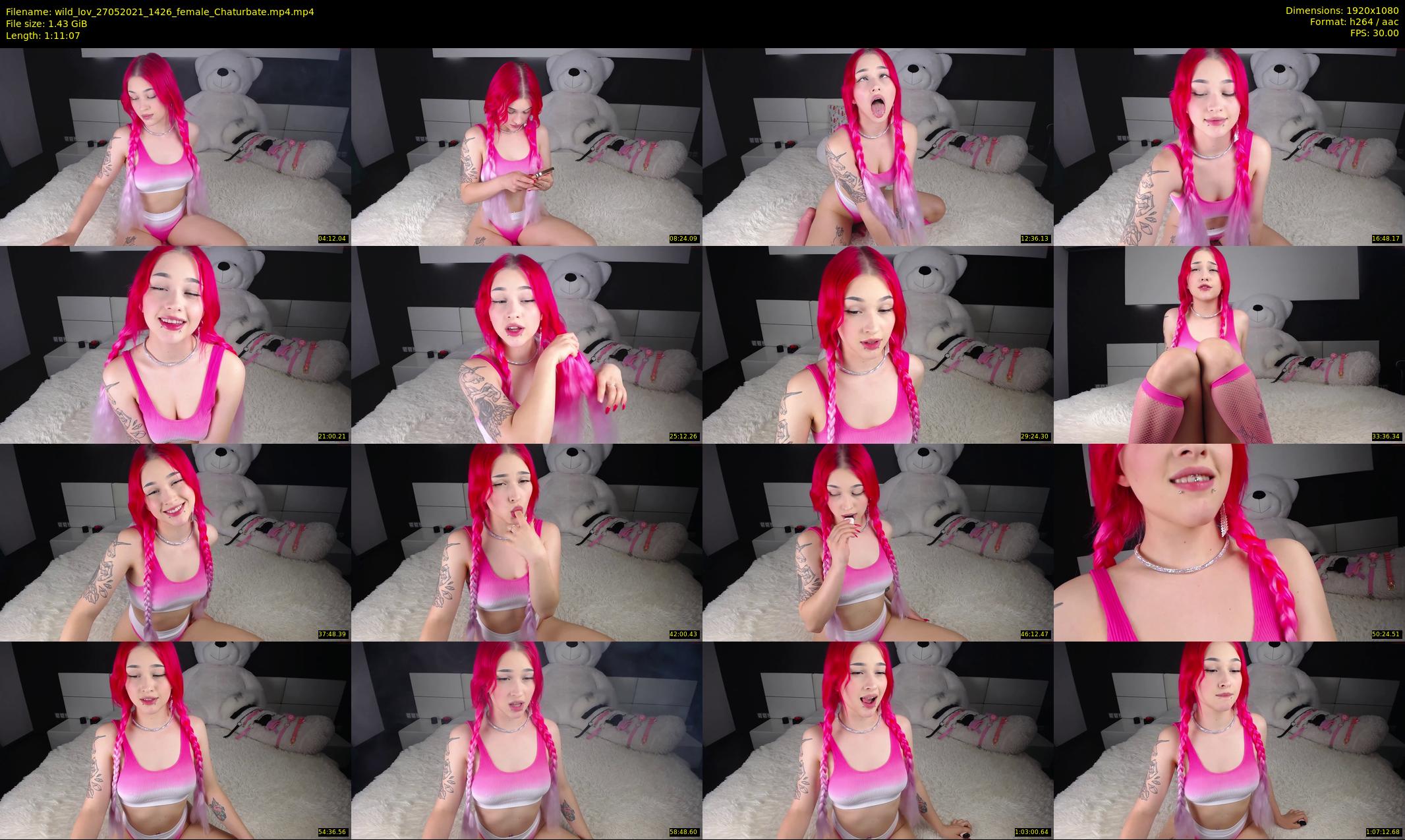 wild_lov — 72 minute Chaturbate female cam show recording, 1080p, May 27, 2021