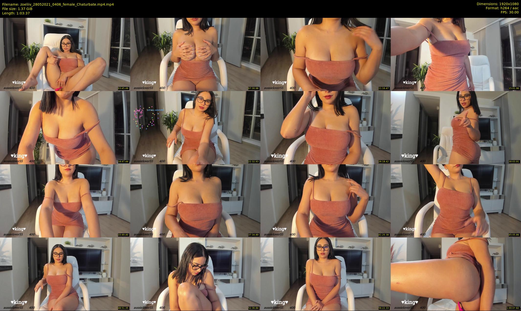 zoeliiv — 64 minute Chaturbate female cam show recording, 1080p, May 28, 2021