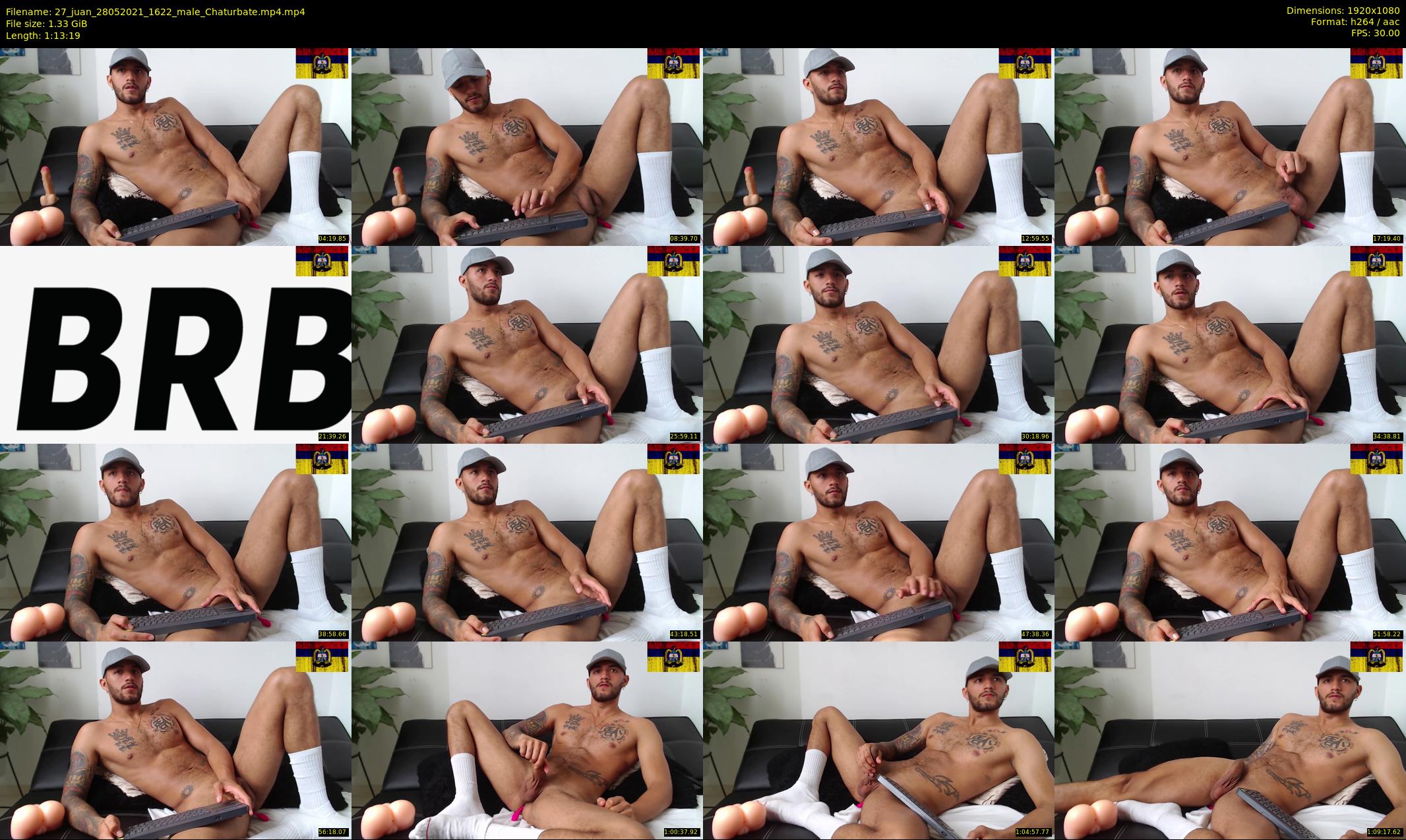 27_juan — 74 minute Chaturbate male cam show recording, 1080p, May 28, 2021