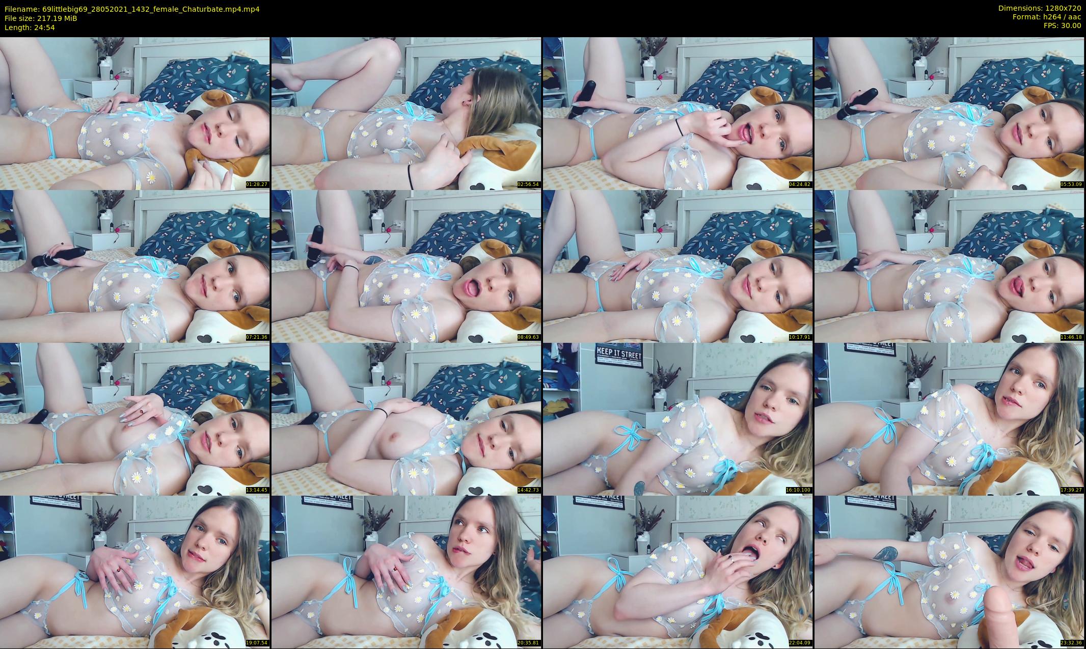 69littlebig69 — 25 minute Chaturbate couple cam show recording, 720p, May 28, 2021