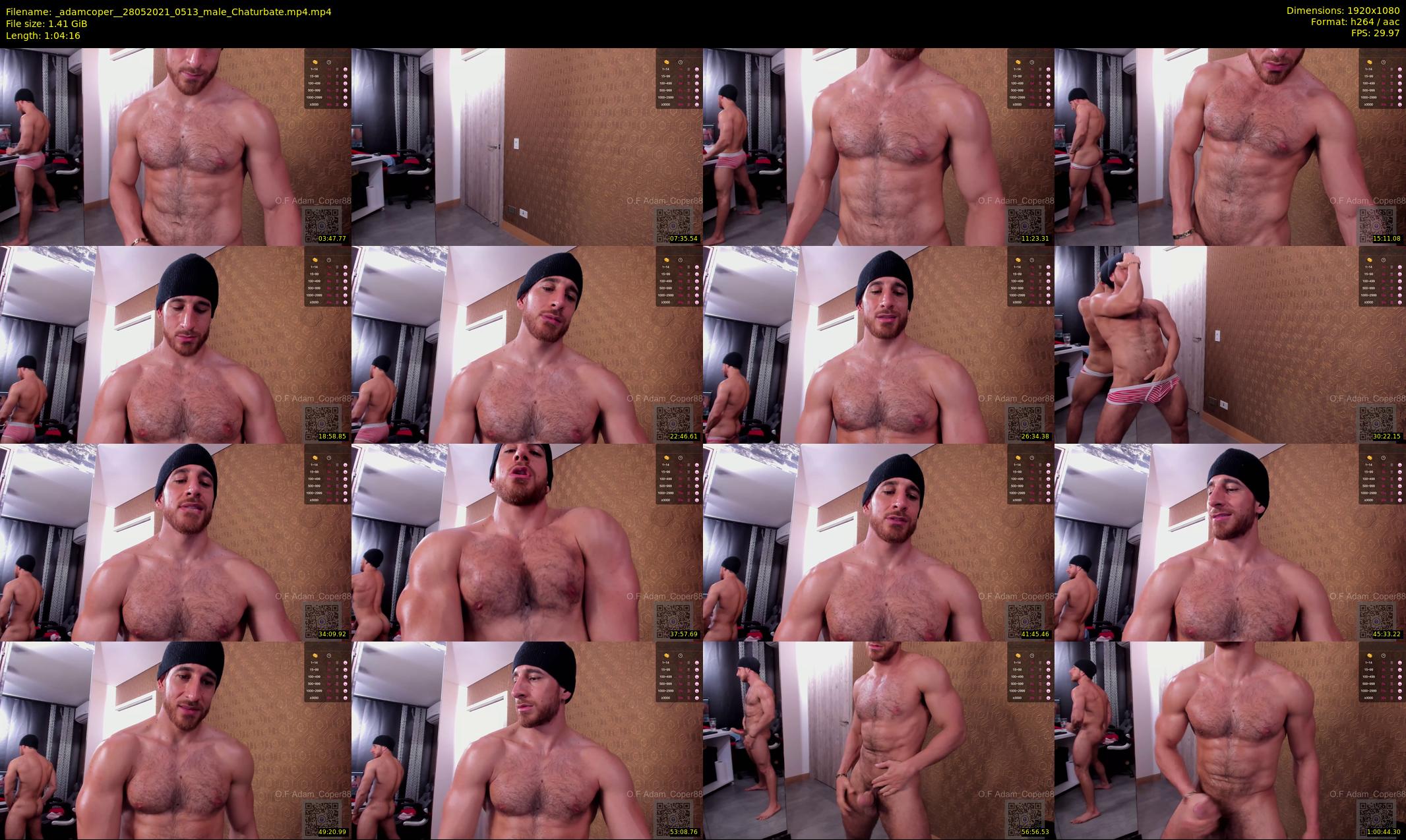 _adamcoper_ — 65 minute Chaturbate male cam show recording, 1080p, May 28, 2021
