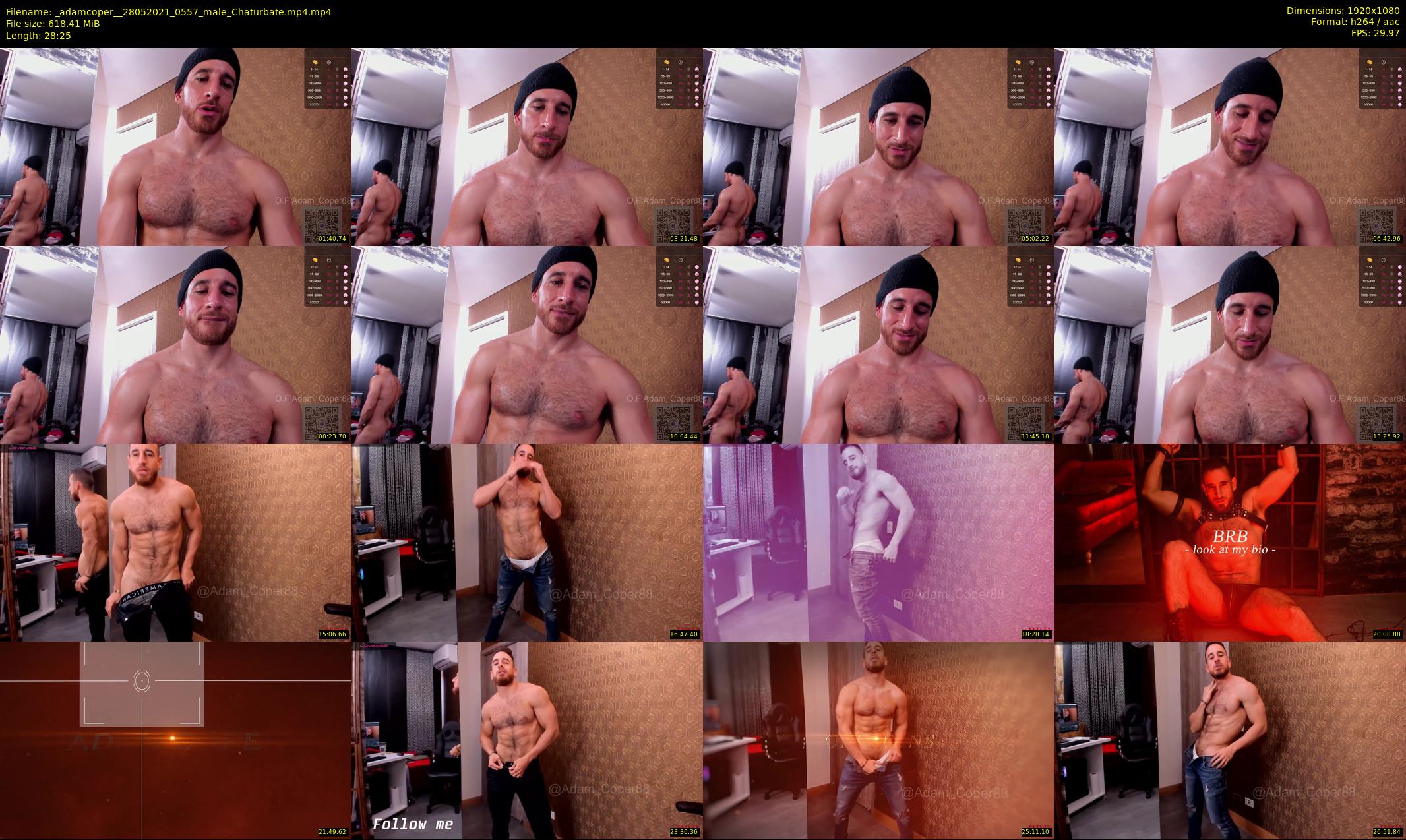_adamcoper_ — 29 minute Chaturbate male cam show recording, 1080p, May 28, 2021