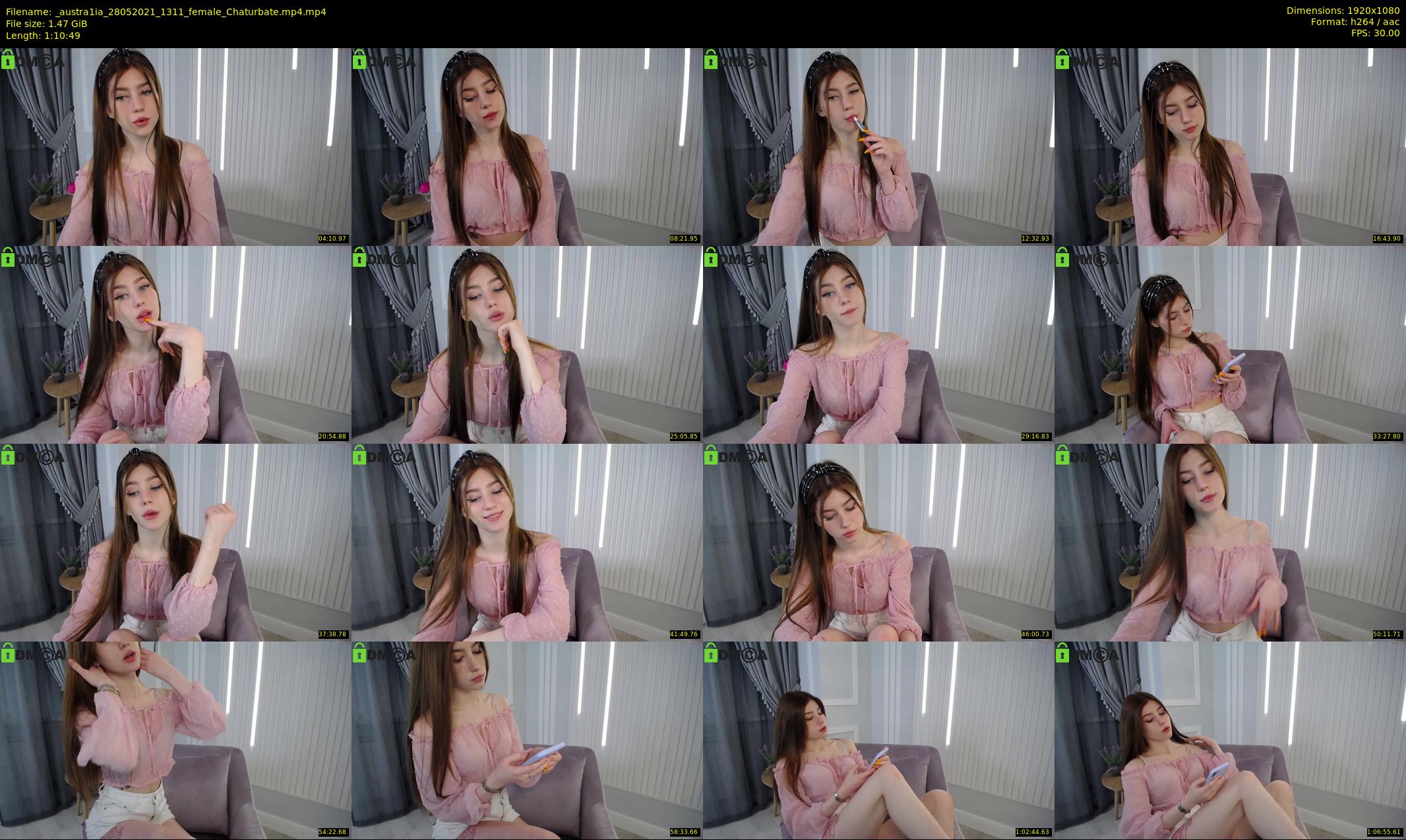 _austra1ia — 71 minute Chaturbate female cam show recording, 1080p, May 28, 2021