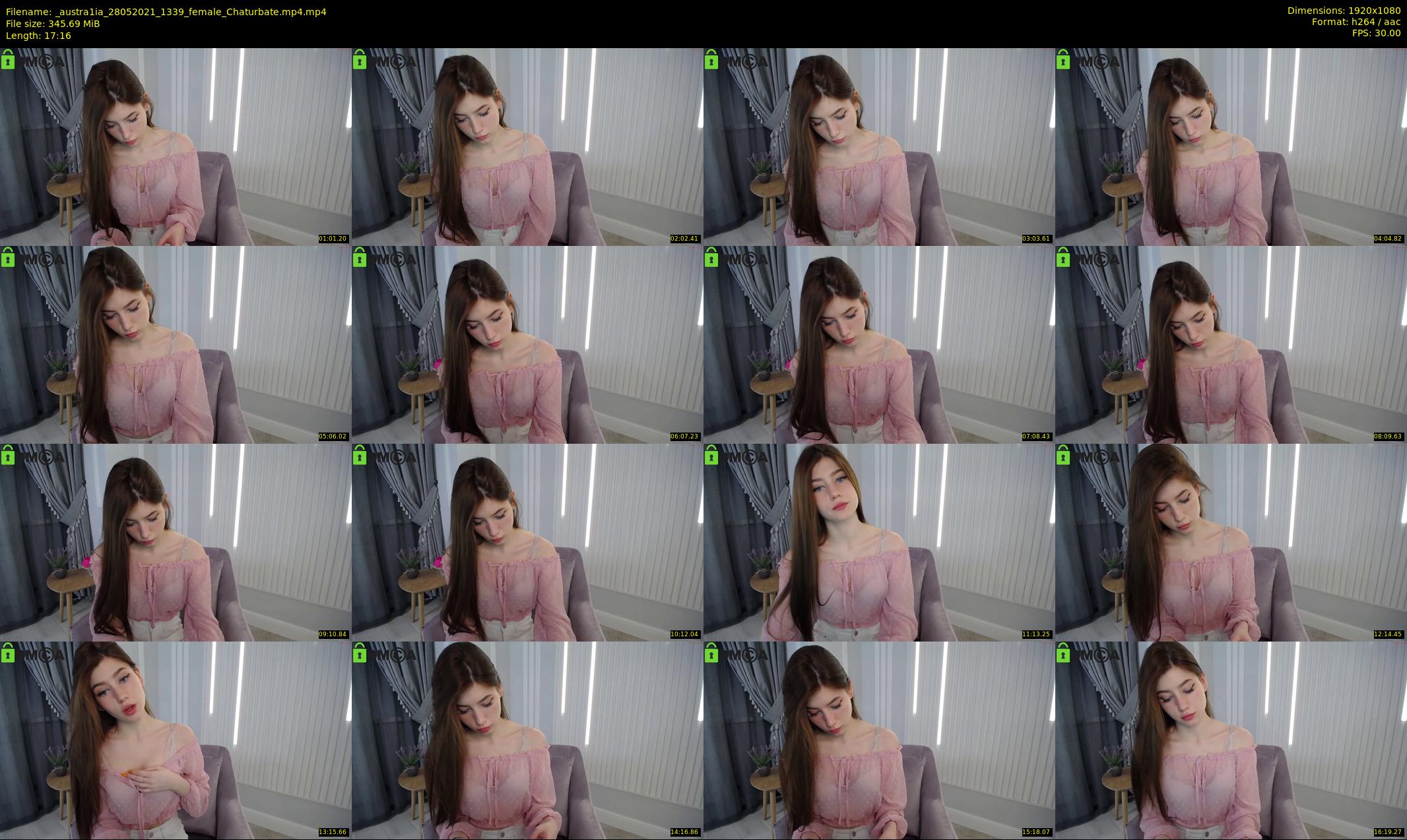 _austra1ia — 18 minute Chaturbate female cam show recording, 1080p, May 28, 2021