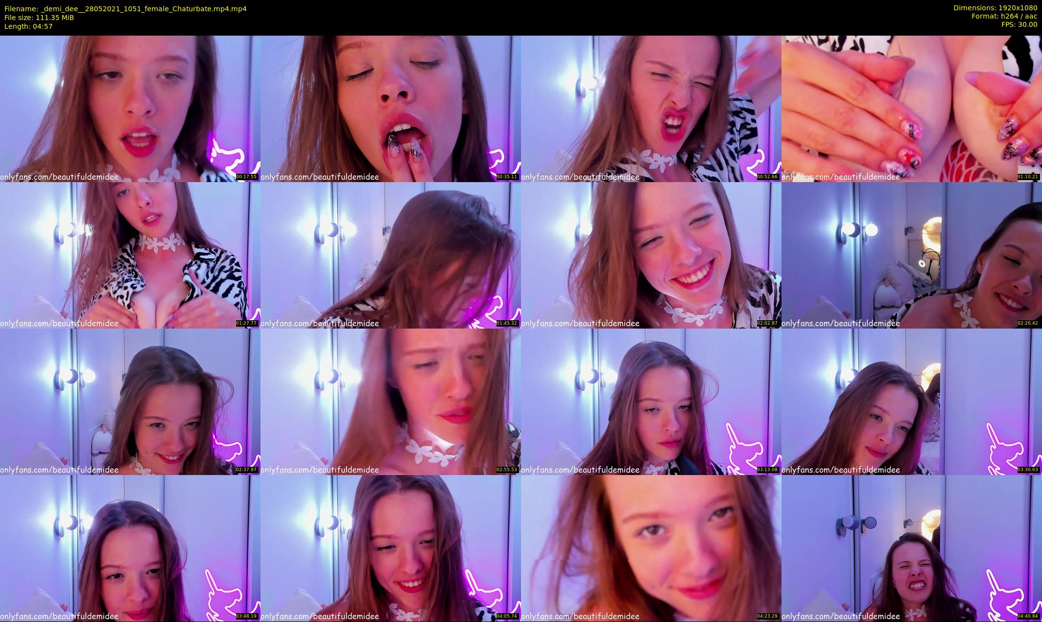 _demi_dee_ — 5 minute Chaturbate female cam show recording, 1080p, May 28, 2021