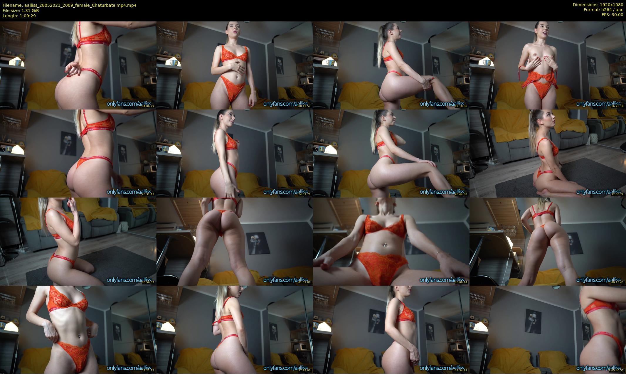 aalliss — 70 minute Chaturbate female cam show recording, 1080p, May 28, 2021