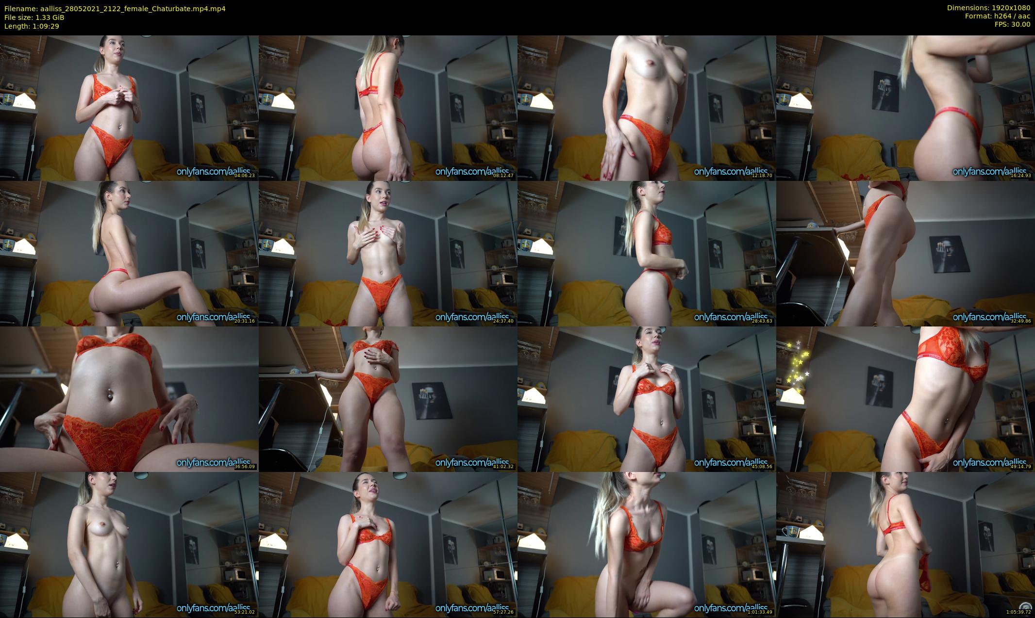 aalliss — 70 minute Chaturbate female cam show recording, 1080p, May 28, 2021