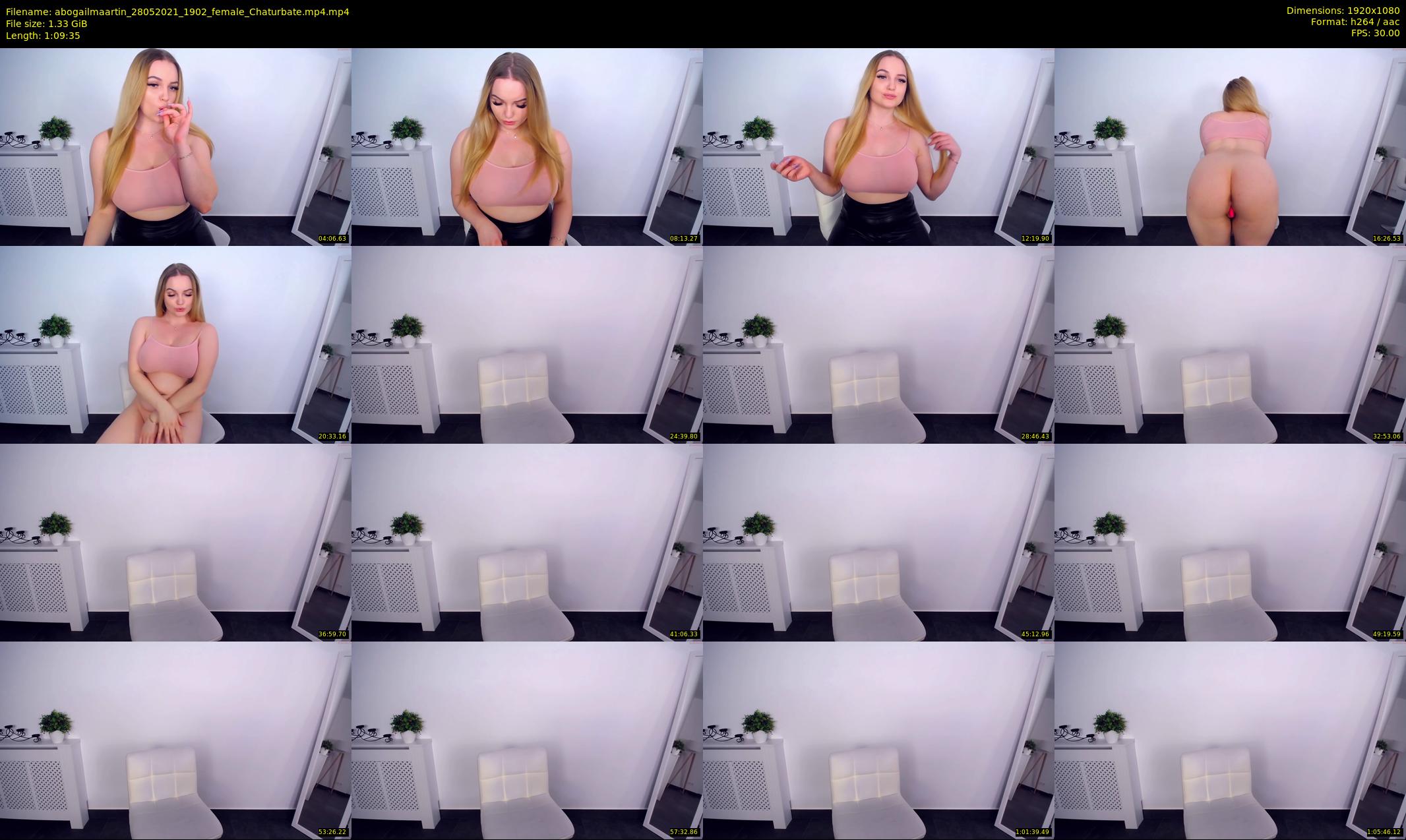 abogailmaartin — 70 minute Chaturbate female cam show recording, 1080p, May 28, 2021