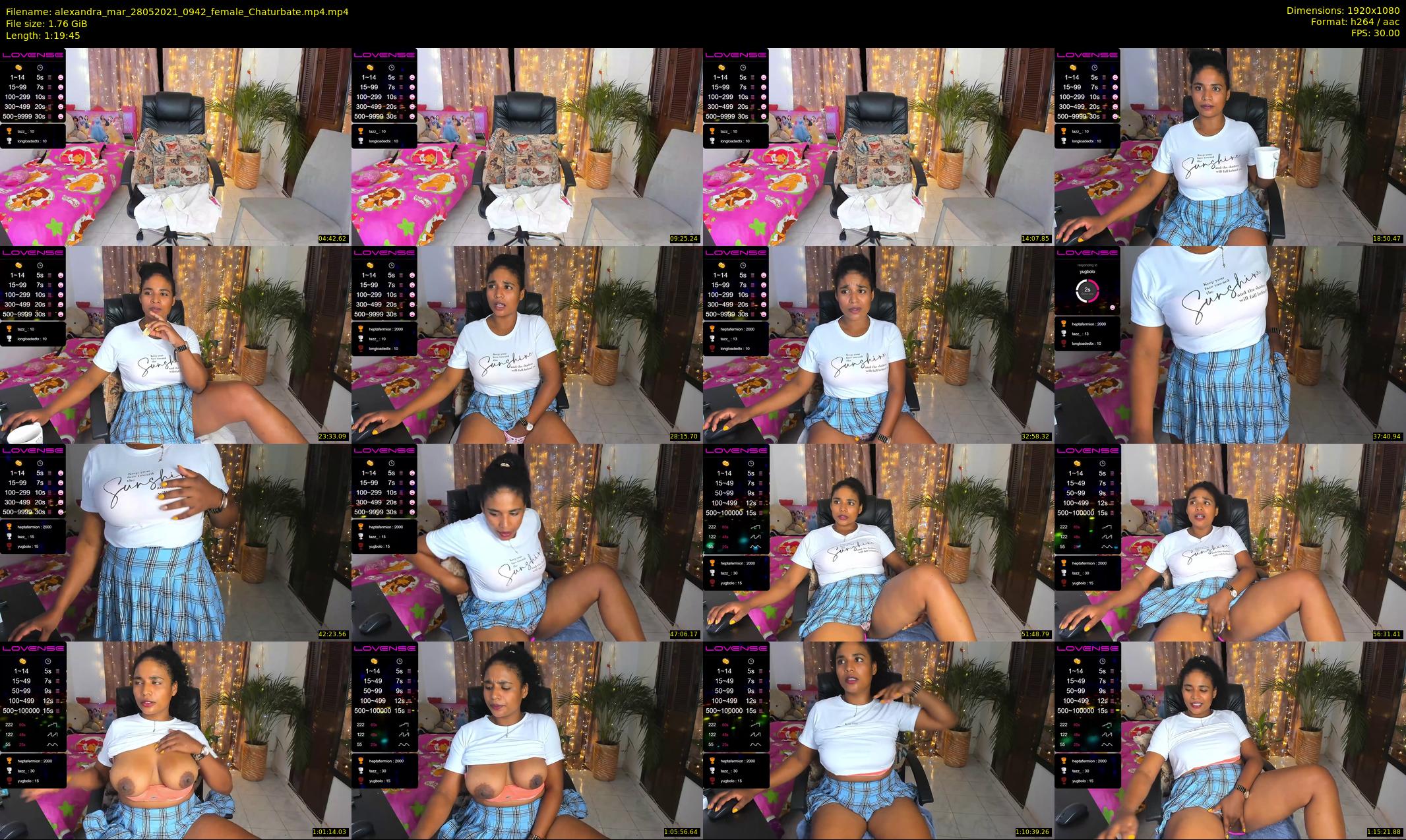 alexandra_mar — 80 minute Chaturbate female cam show recording, 1080p, May 28, 2021