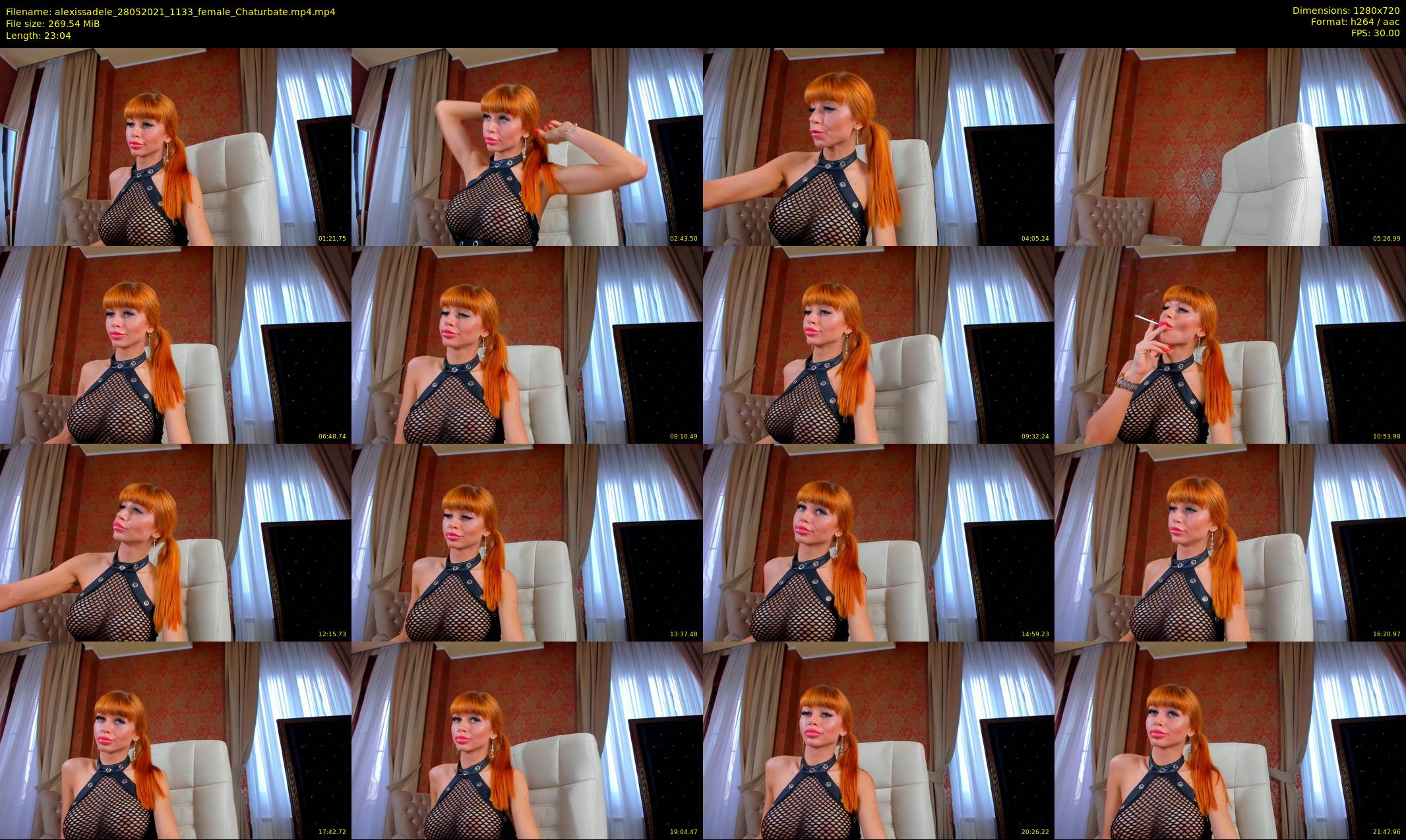 alexissadele — 24 minute Chaturbate female cam show recording, 720p, May 28, 2021