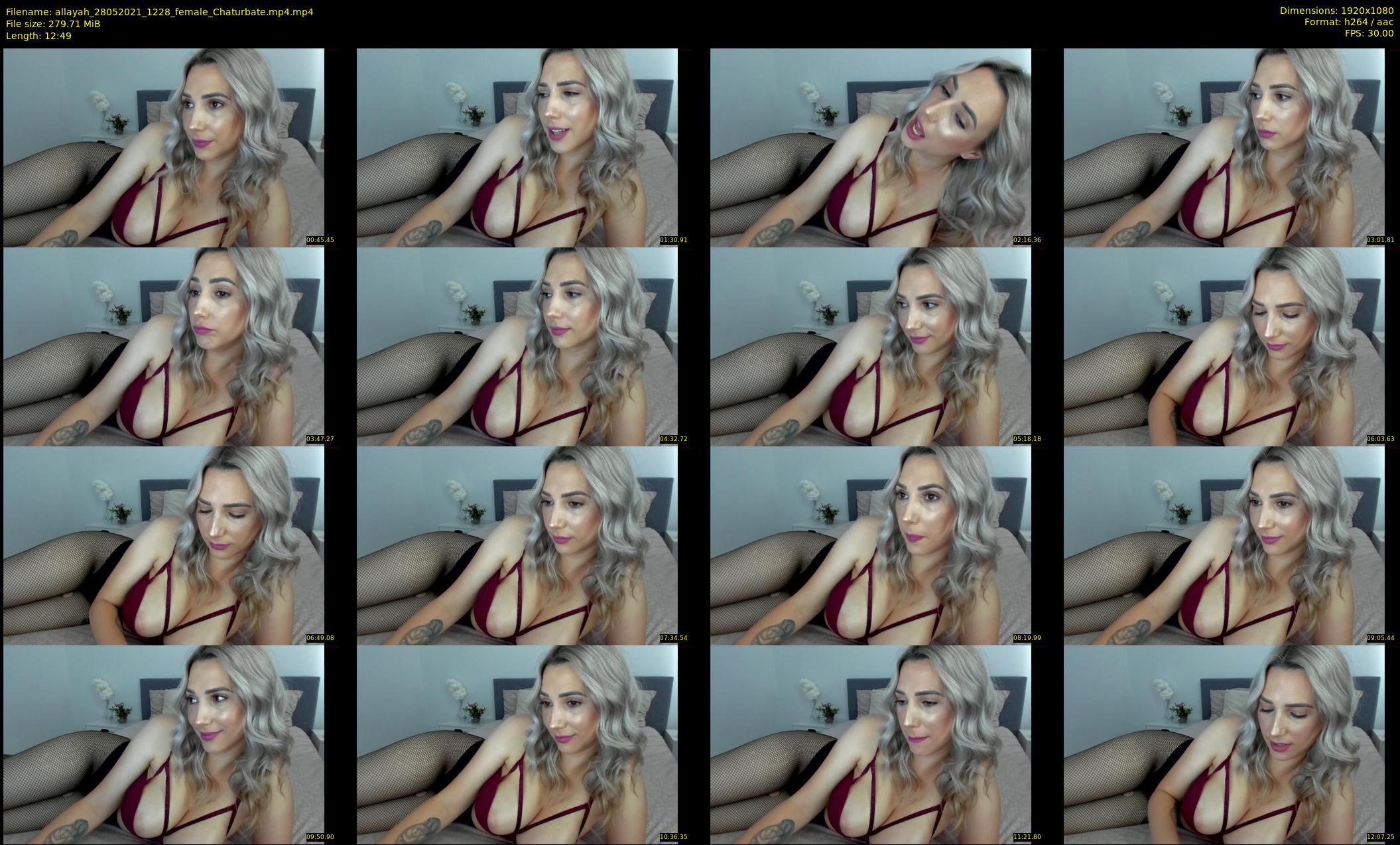 allayah — 13 minute Chaturbate female cam show recording, 1080p, May 28, 2021