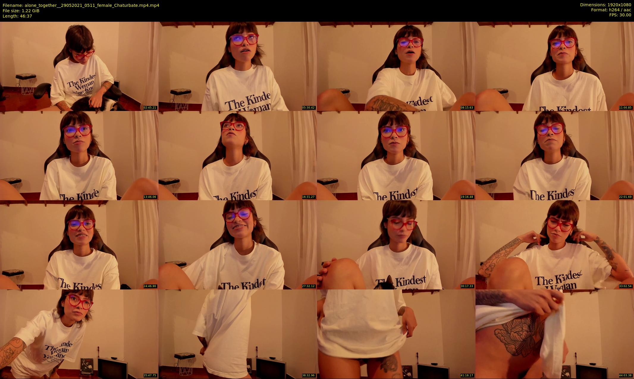 alone_together_ — 47 minute Chaturbate female cam show recording, 1080p, May 29, 2021