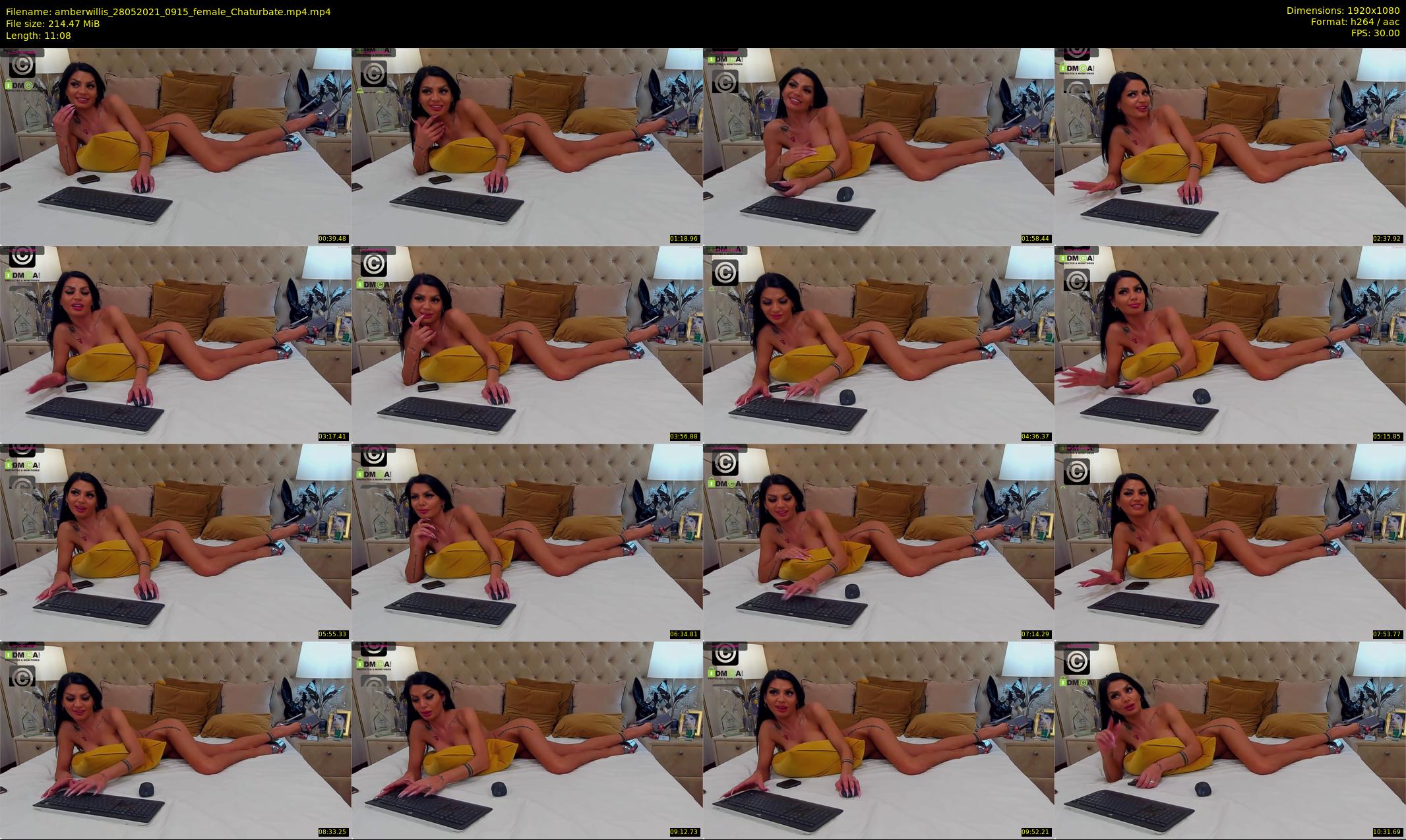 amberwillis — 12 minute Chaturbate female cam show recording, 1080p, May 28, 2021