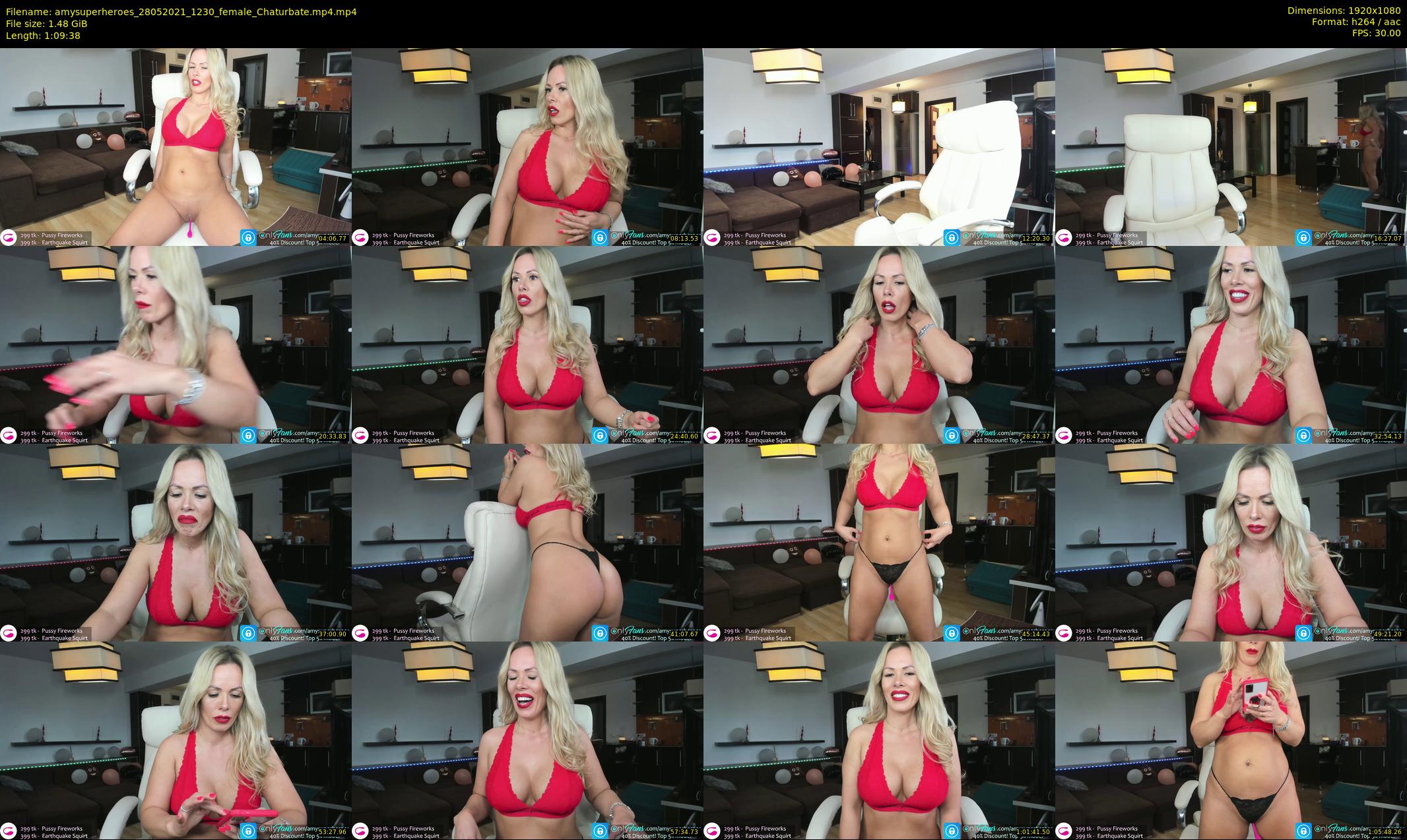 amysuperheroes — 70 minute Chaturbate female cam show recording, 1080p, May 28, 2021