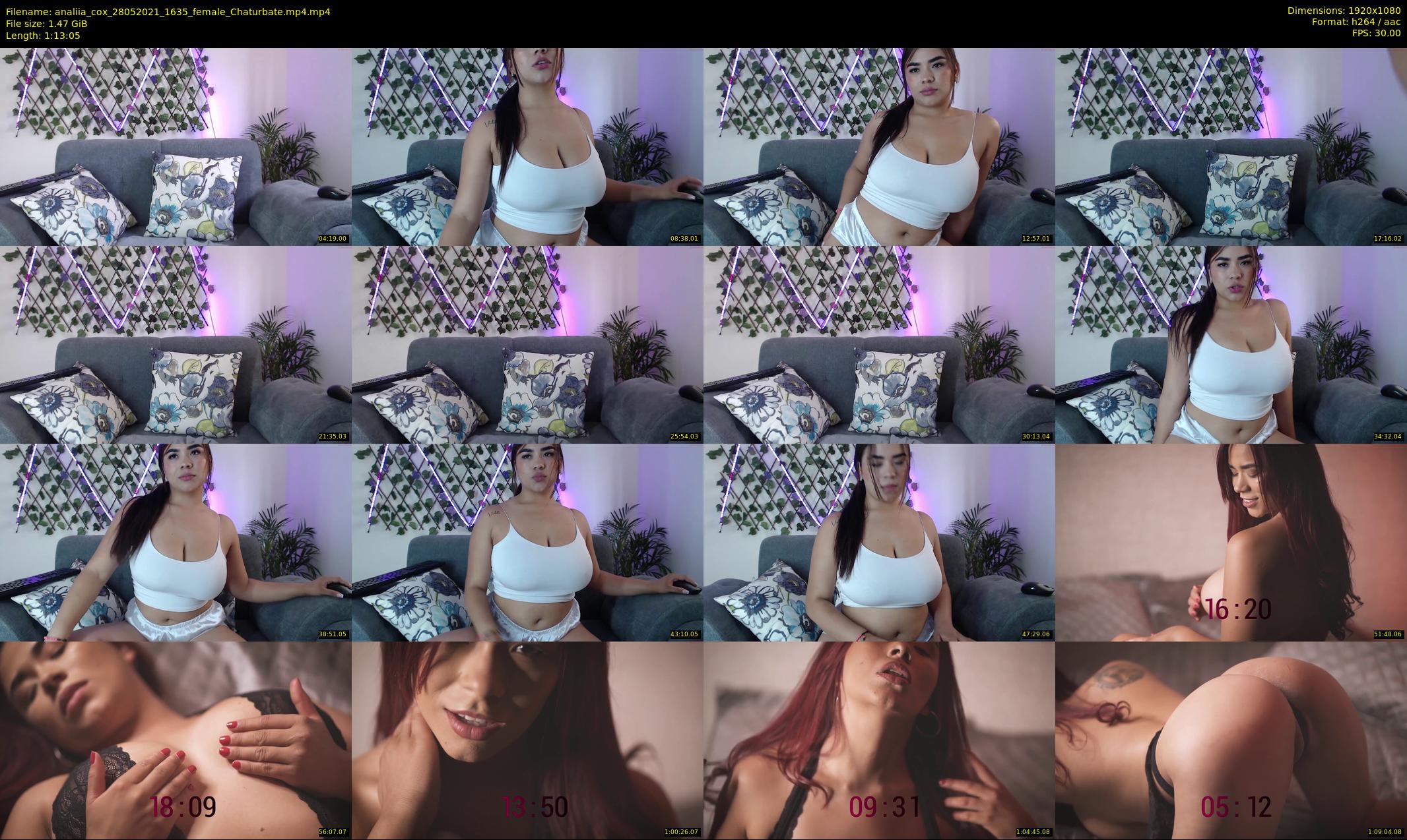 analiia_cox — 74 minute Chaturbate female cam show recording, 1080p, May 28, 2021