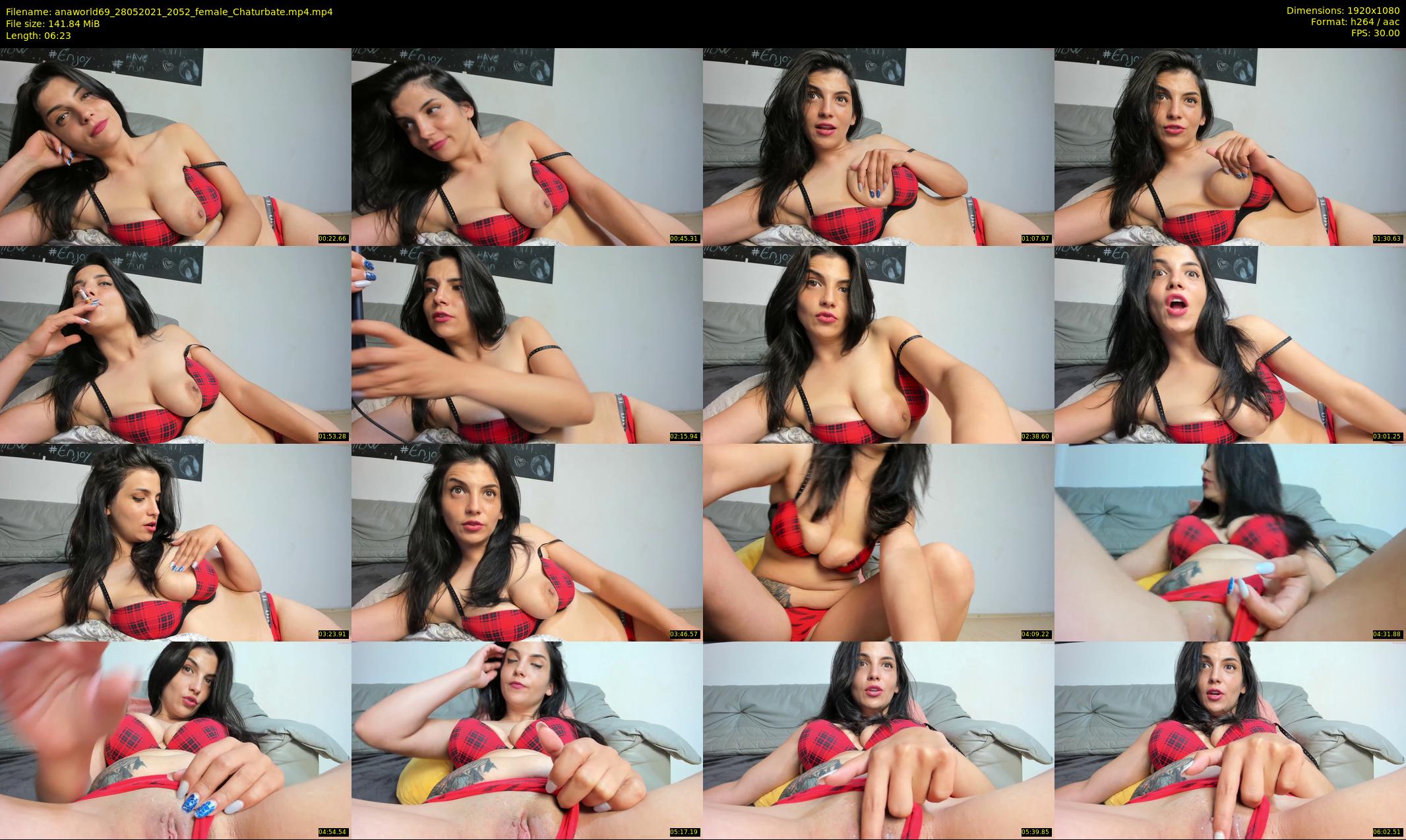 anaworld69 — 7 minute Chaturbate female cam show recording, 1080p, May 28, 2021