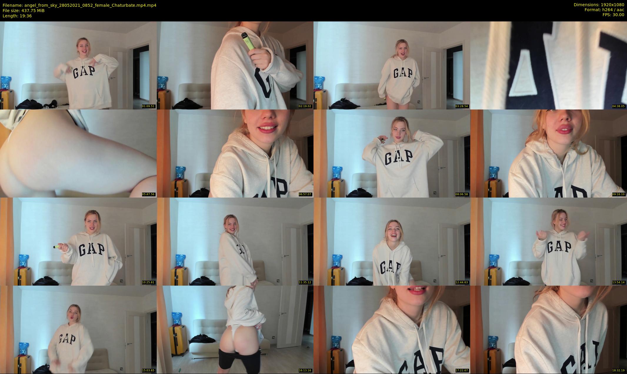 angel_from_sky — 20 minute Chaturbate female cam show recording, 1080p, May 28, 2021