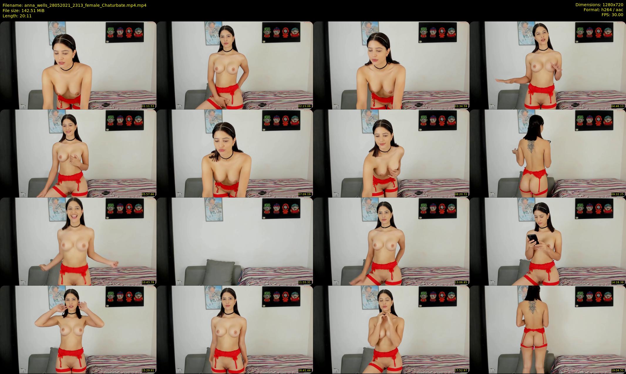 anna_wells — 21 minute Chaturbate female cam show recording, 720p, May 28, 2021