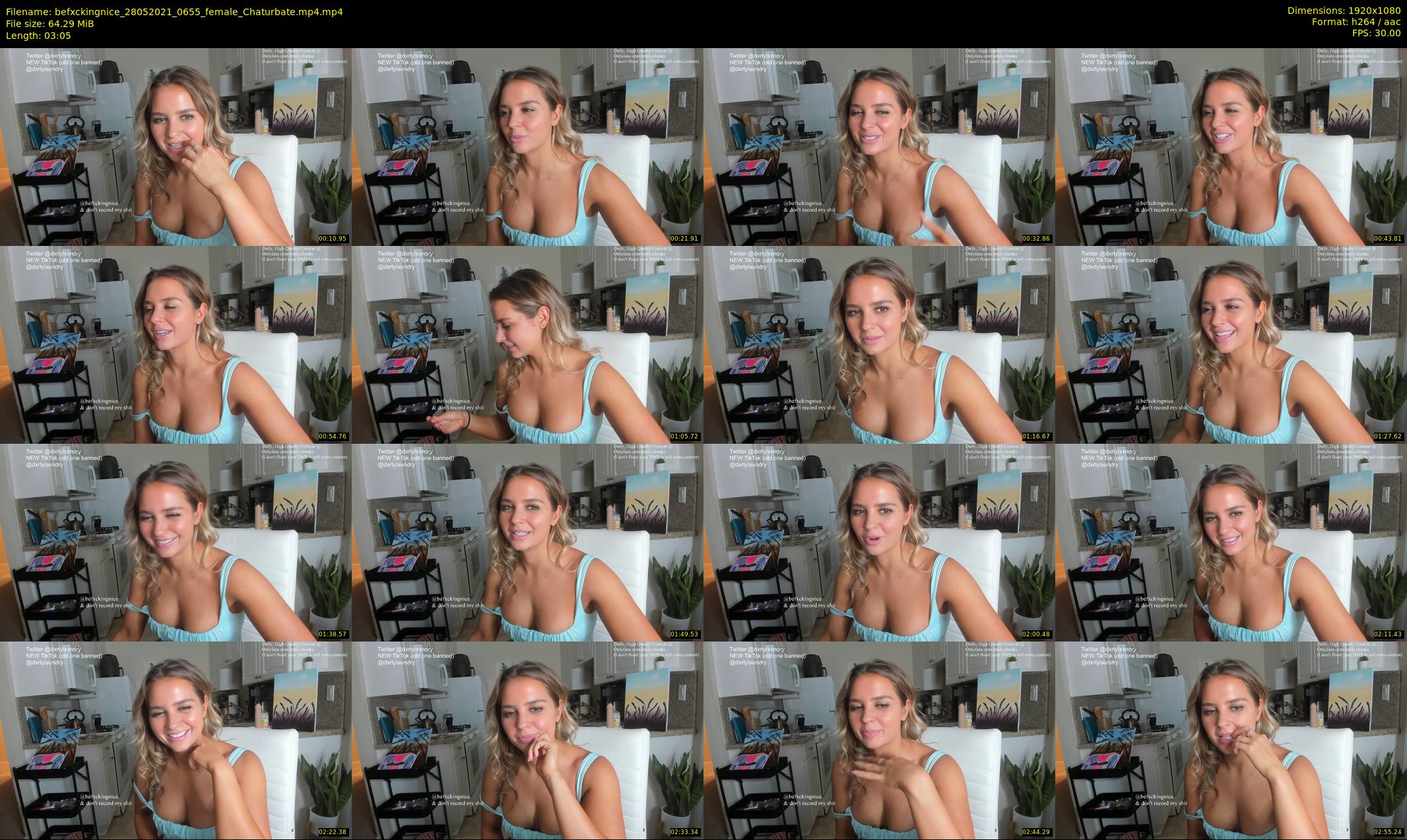 befxckingnice — 4 minute Chaturbate female cam show recording, 1080p, May 28, 2021