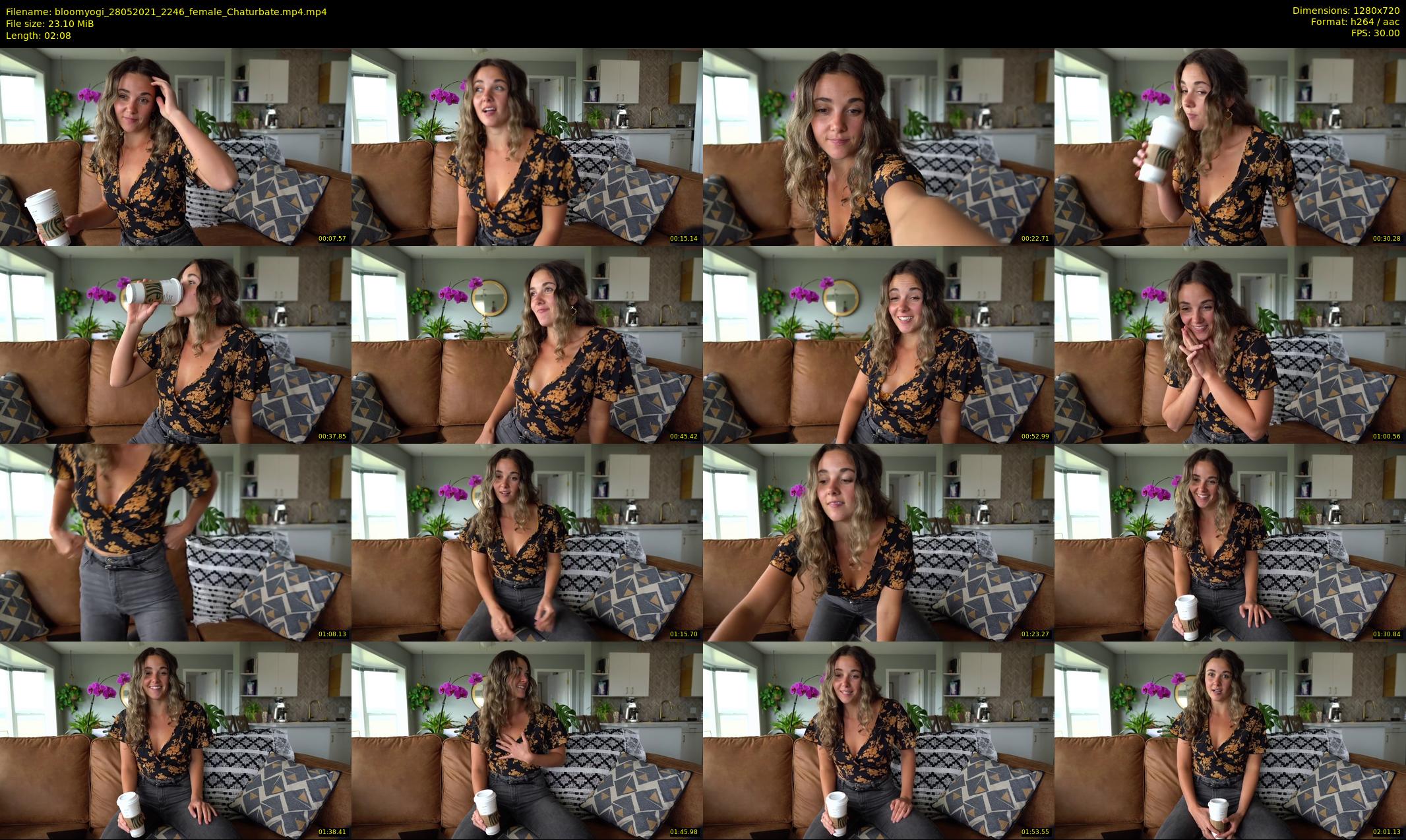 bloomyogi — 3 minute Chaturbate female cam show recording, 720p, May 28, 2021