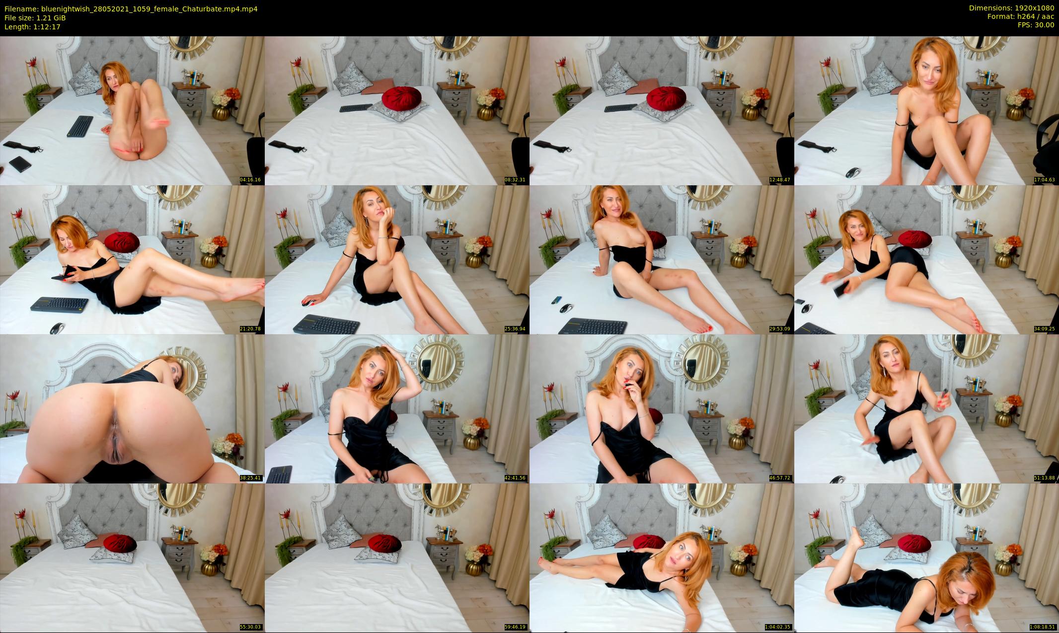 bluenightwish — 73 minute Chaturbate female cam show recording, 1080p, May 28, 2021