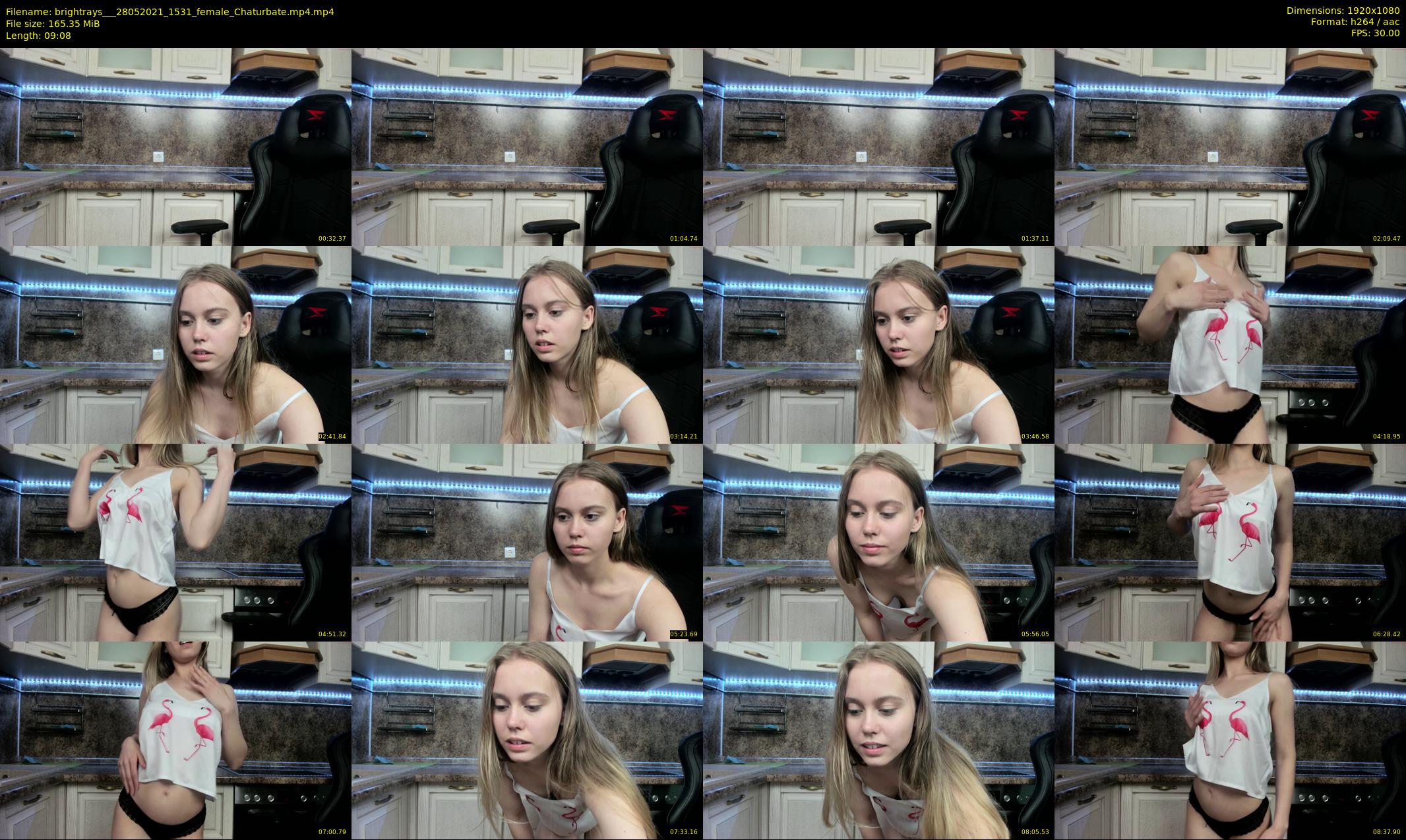 brightrays__ — 10 minute Chaturbate female cam show recording, 1080p, May 28, 2021