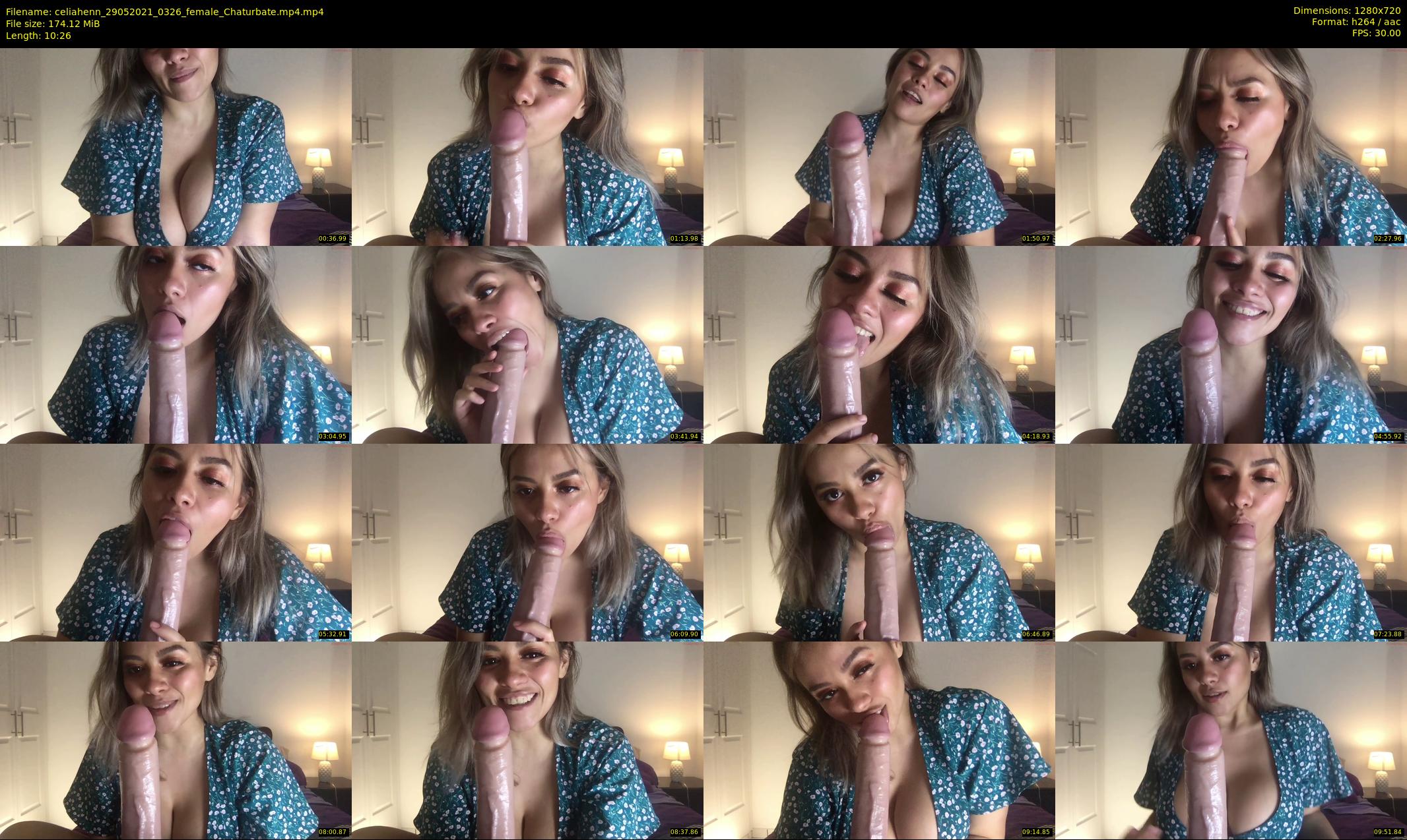 celiahenn — 11 minute Chaturbate female cam show recording, 720p, May 29, 2021