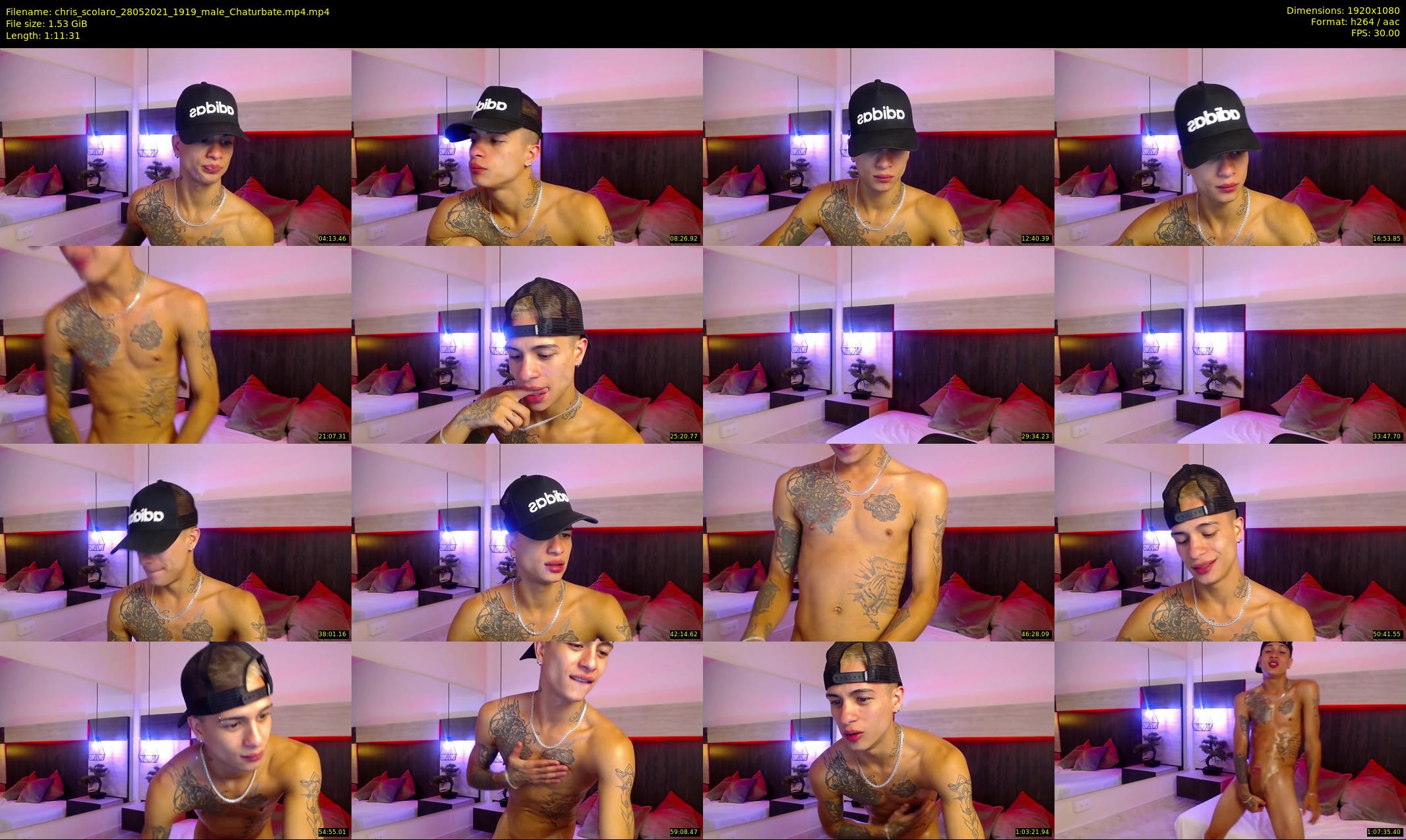 chris_scolaro — 72 minute Chaturbate male cam show recording, 1080p, May 28, 2021