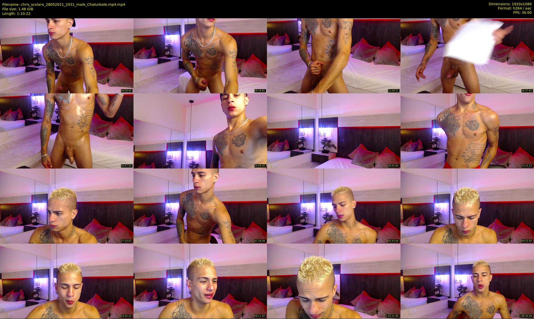 chris_scolaro — 71 minute Chaturbate male cam show recording, 1080p, May 28, 2021