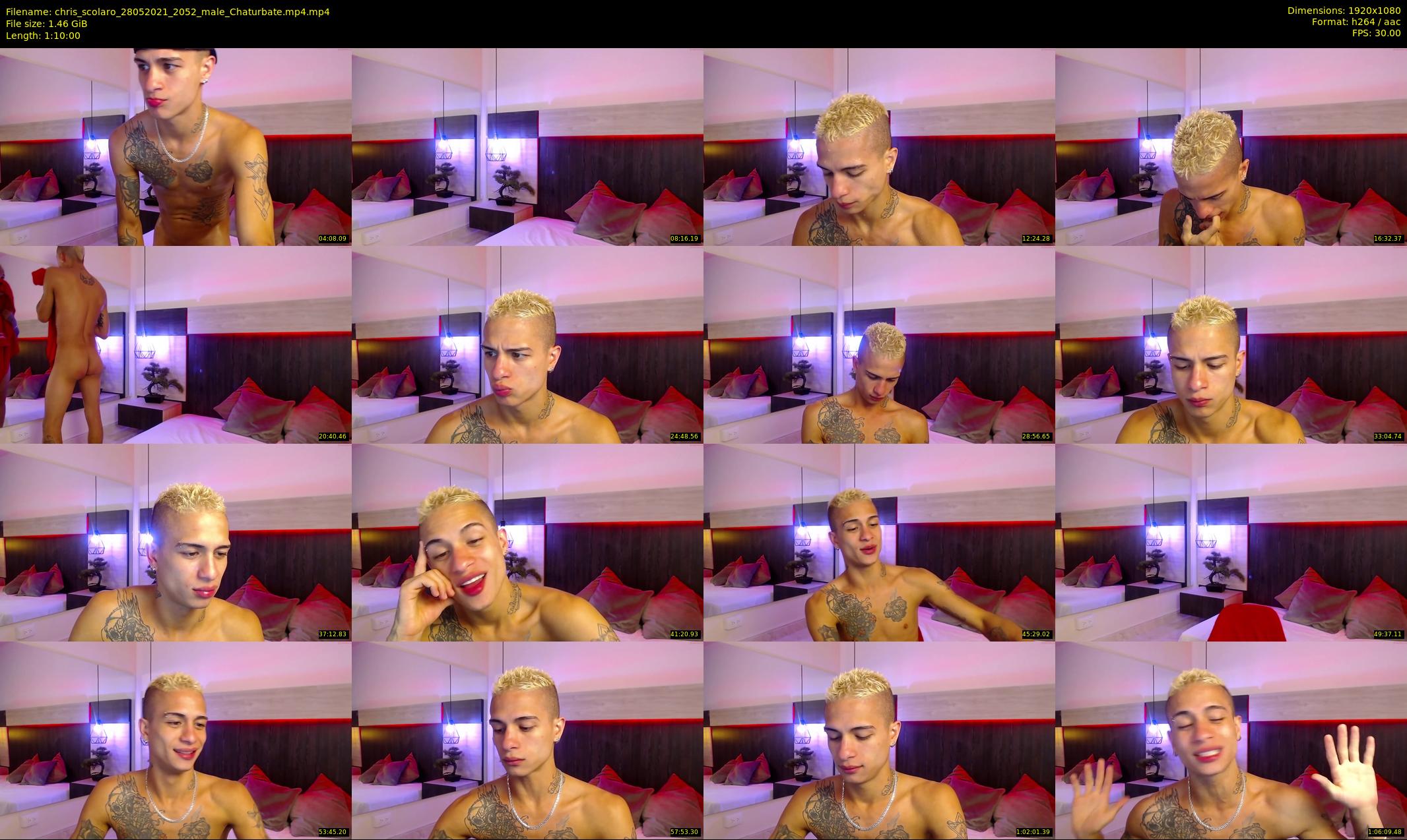 chris_scolaro — 70 minute Chaturbate male cam show recording, 1080p, May 28, 2021