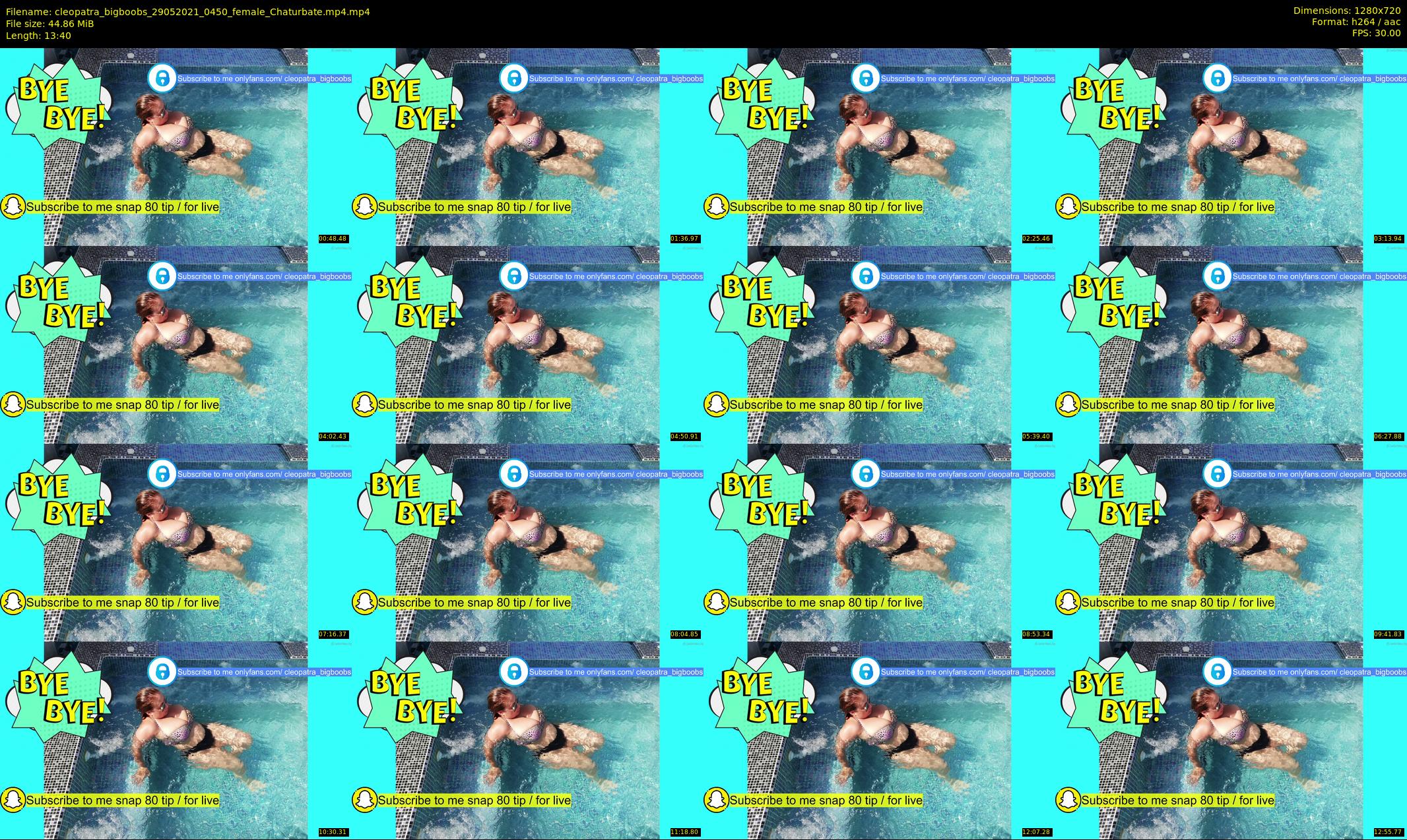 cleopatra_bigboobs — 14 minute Chaturbate female cam show recording, 720p, May 29, 2021