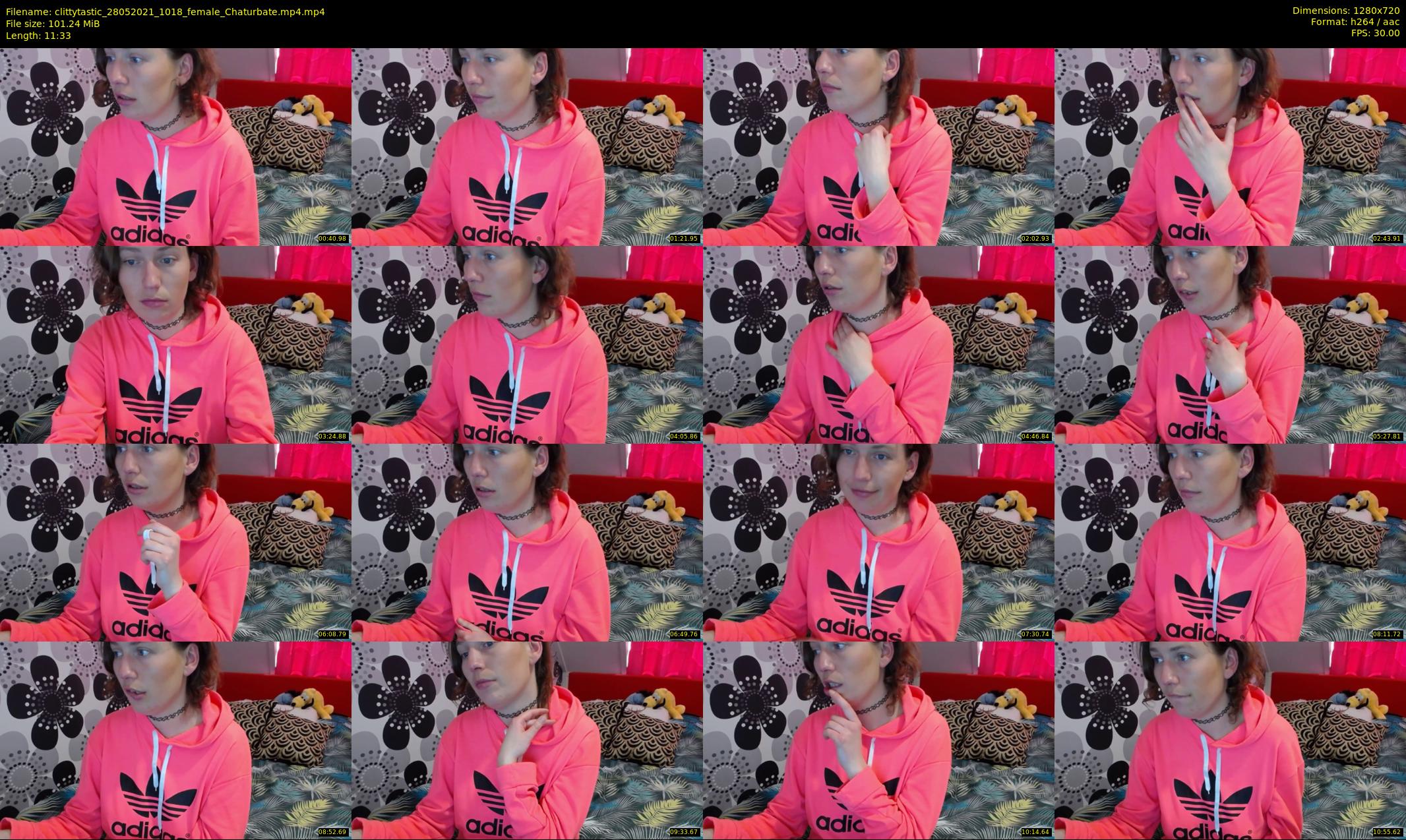 clittytastic — 12 minute Chaturbate female cam show recording, 720p, May 28, 2021