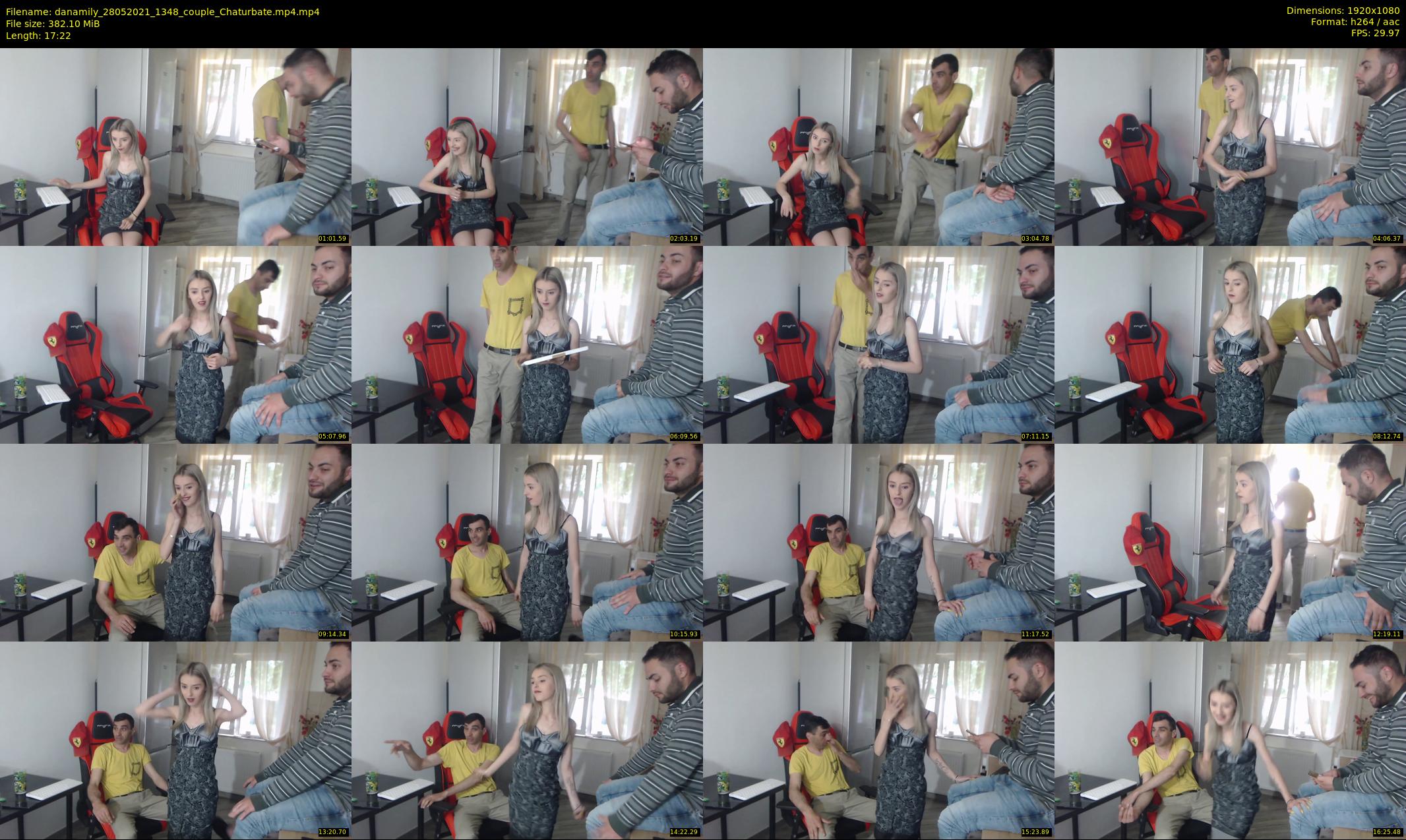 danamily — 18 minute Chaturbate female cam show recording, 1080p, May 28, 2021