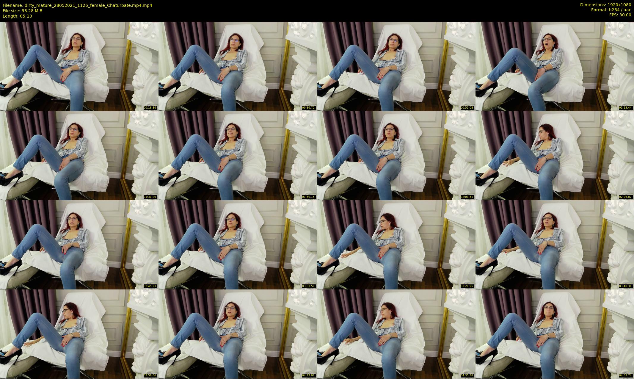 dirty_mature — 6 minute Chaturbate female cam show recording, 1080p, May 28, 2021