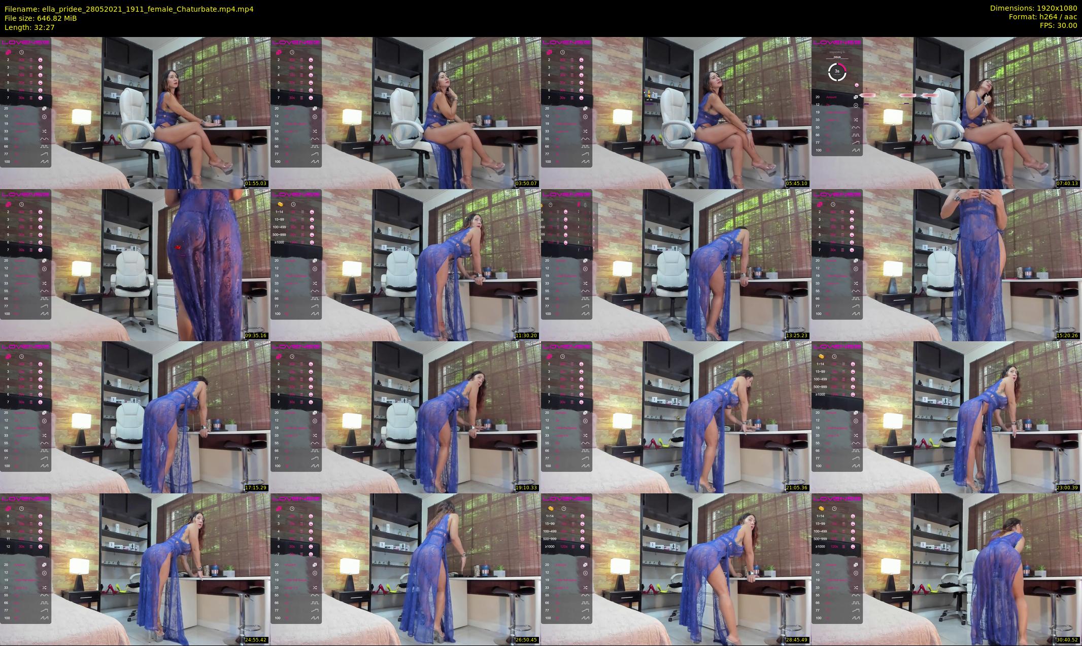 ella_pridee — 33 minute Chaturbate female cam show recording, 1080p, May 28, 2021