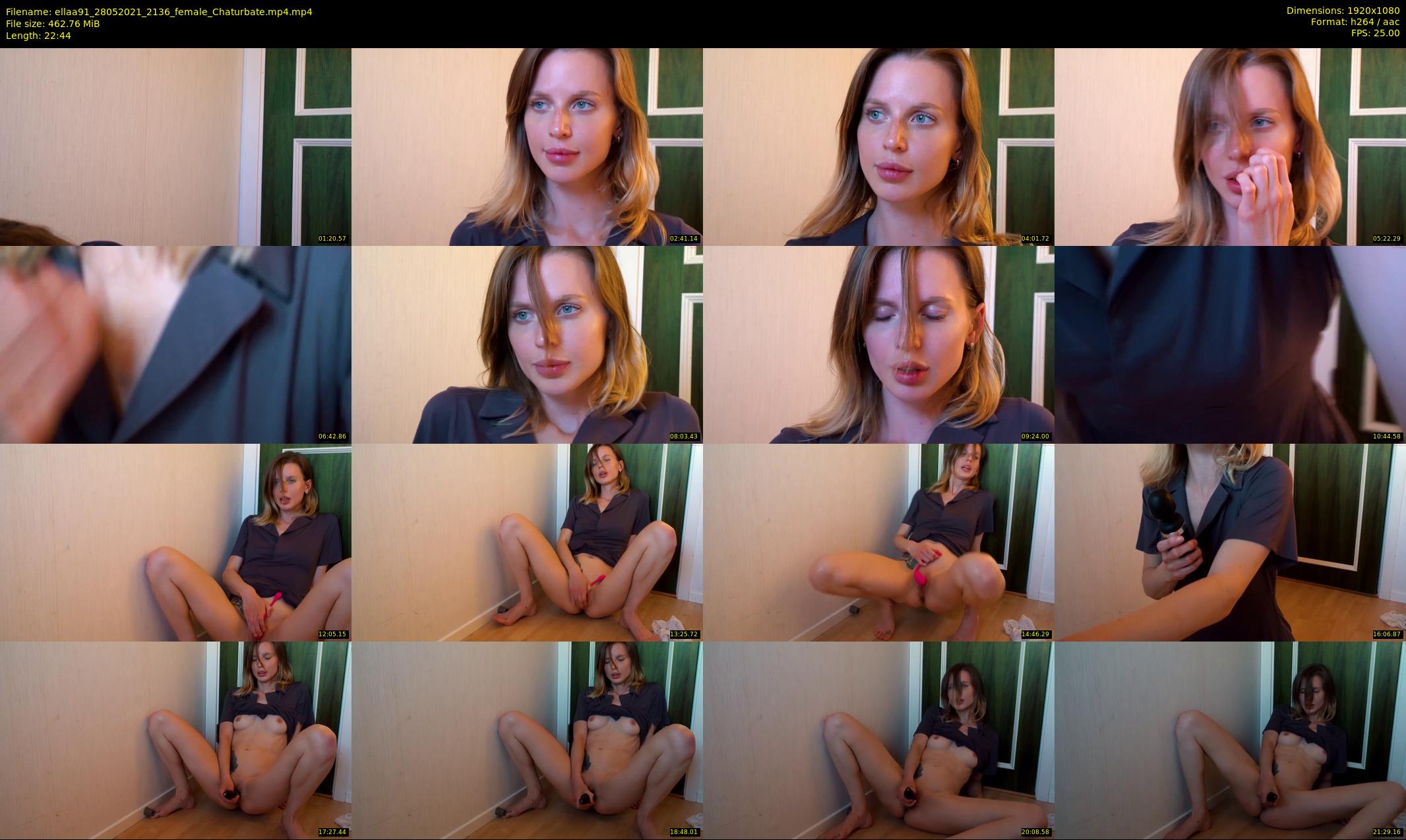 ellaa91 — 23 minute Chaturbate female cam show recording, 1080p, May 28, 2021