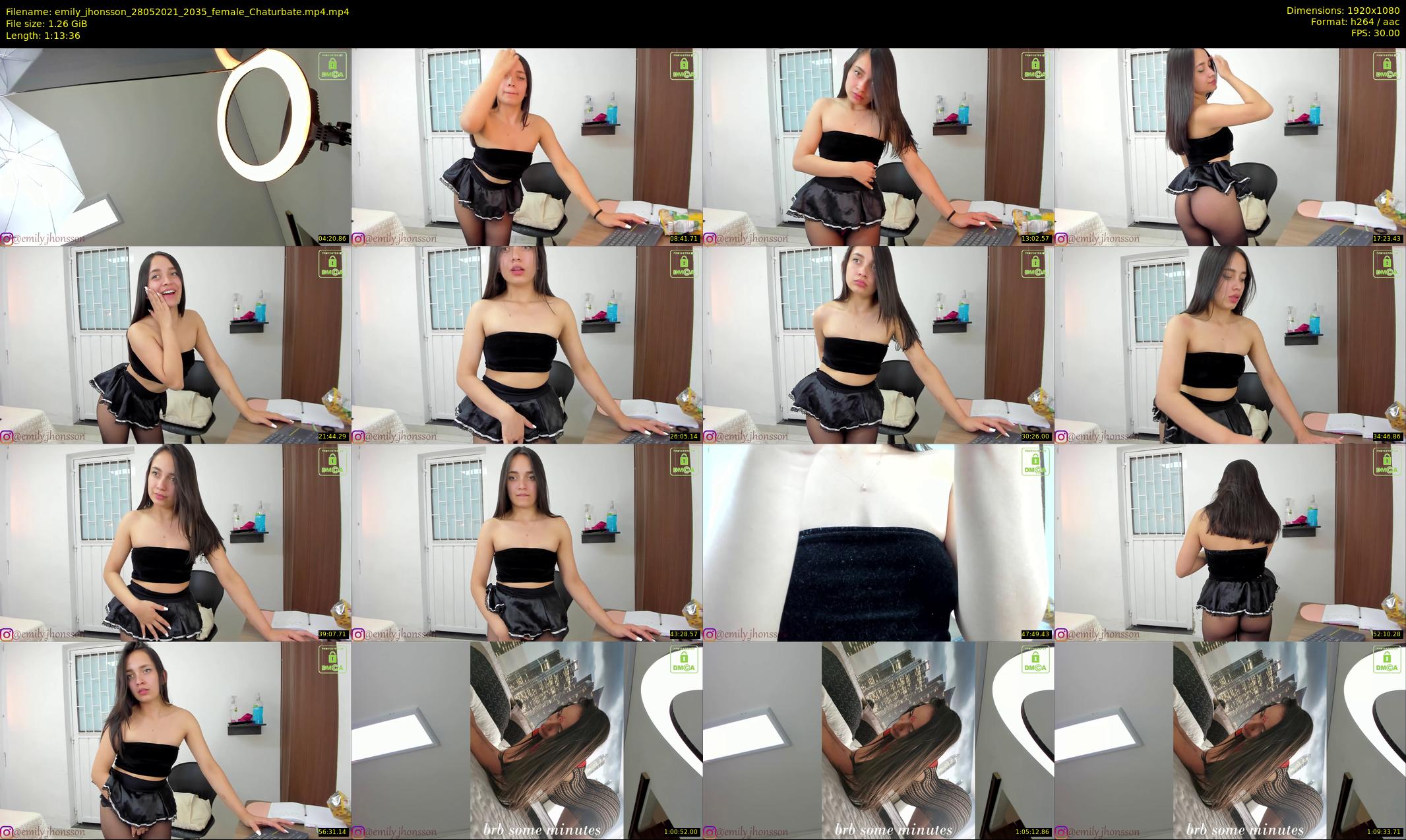 emily_jhonsson — 74 minute Chaturbate female cam show recording, 1080p, May 28, 2021
