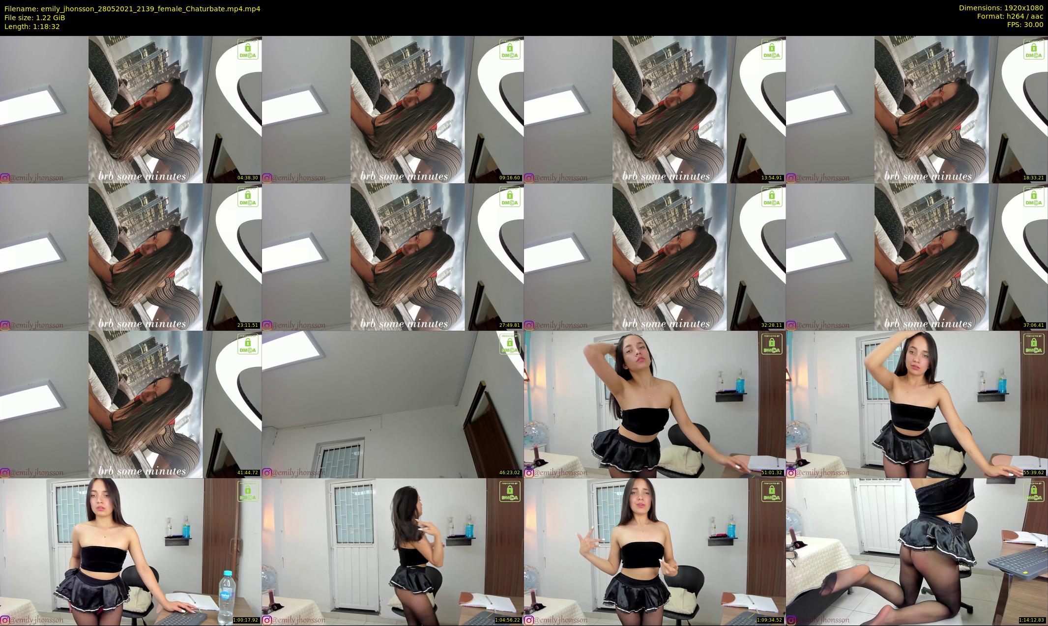 emily_jhonsson — 79 minute Chaturbate female cam show recording, 1080p, May 28, 2021
