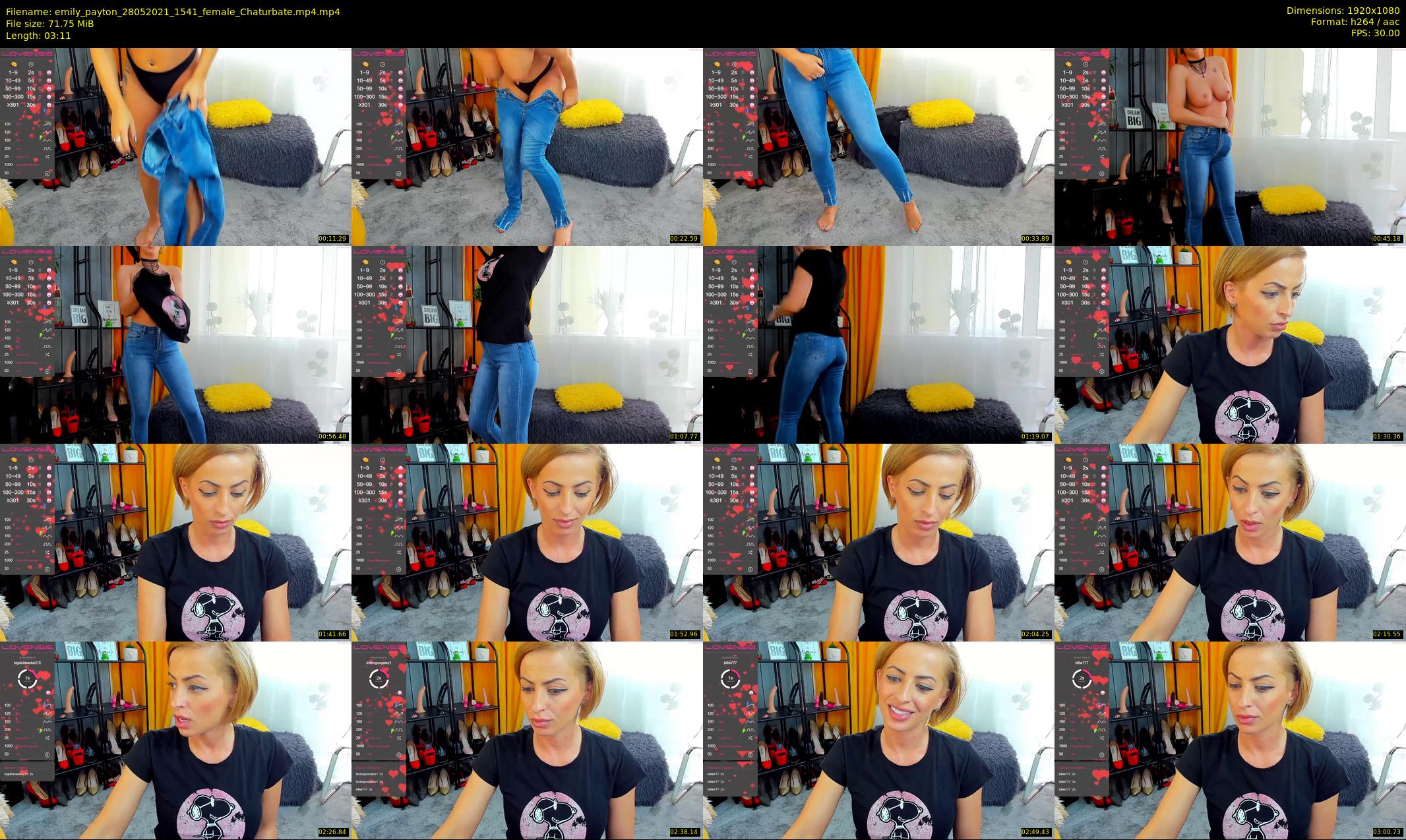emily_payton — 4 minute Chaturbate female cam show recording, 1080p, May 28, 2021