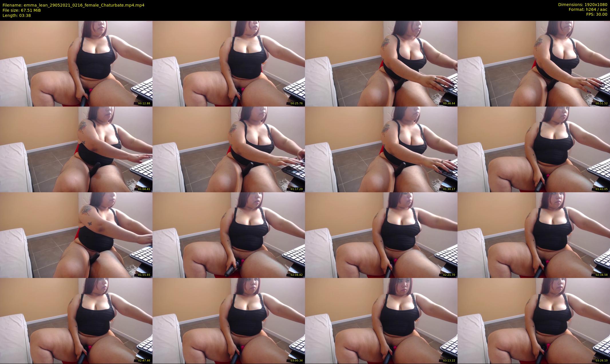 emma_lean — 4 minute Chaturbate female cam show recording, 1080p, May 29, 2021